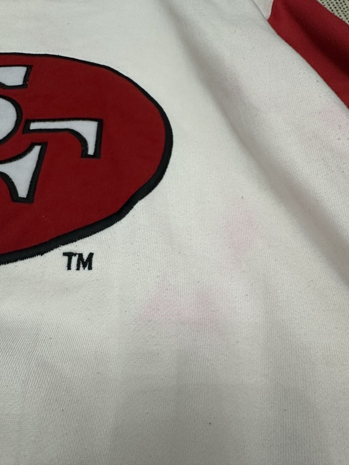 NFL × Starter 🔥🔥🔥Vintage San Francisco SF NFL Crazy Sweatshirt Size US L / EU 52-54 / 3 - 4 Thumbnail