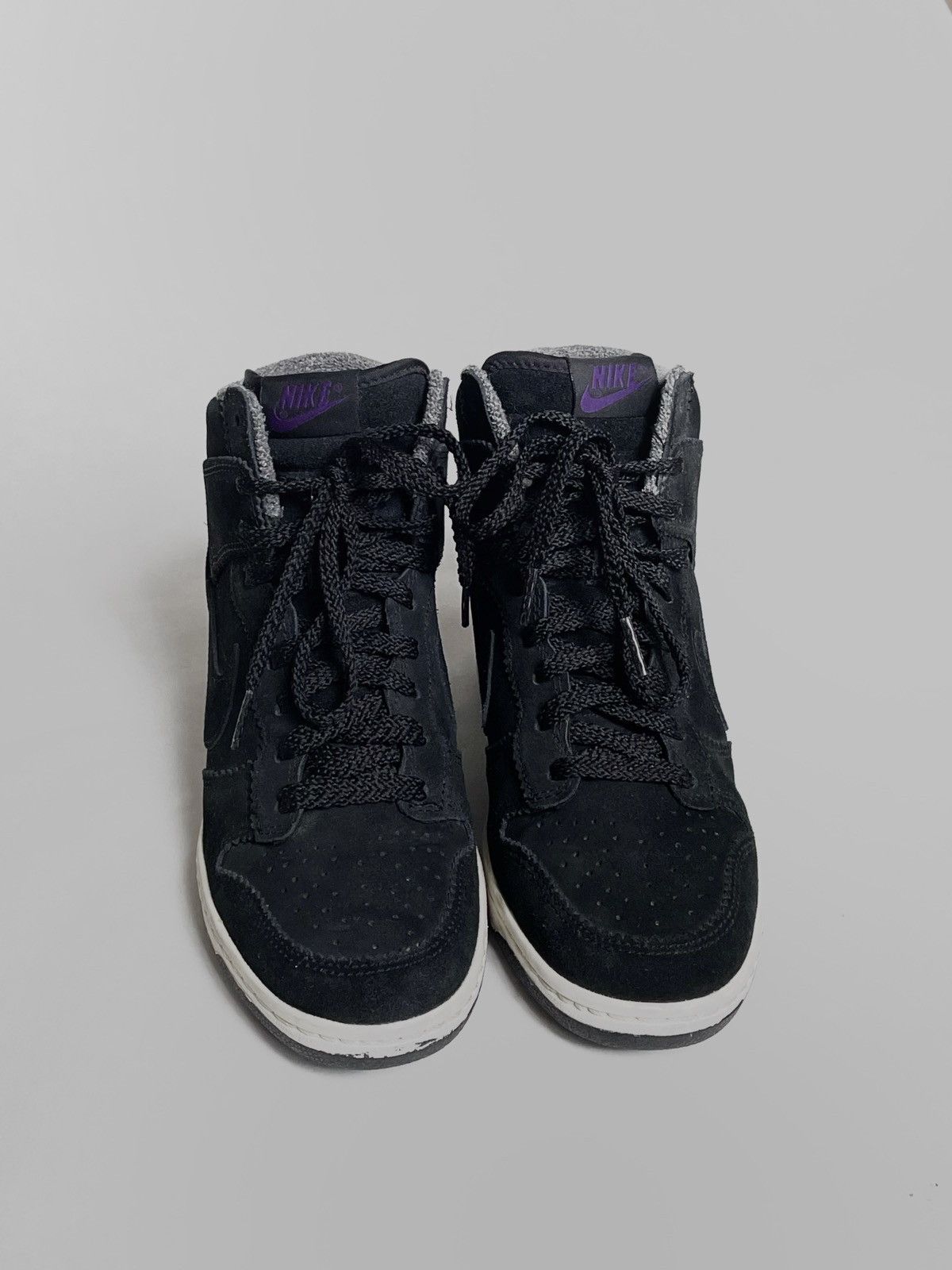 Nike Nike dunk sky hi black platform sneakers Size US 8 / IT 38 - 2 Thumbnail