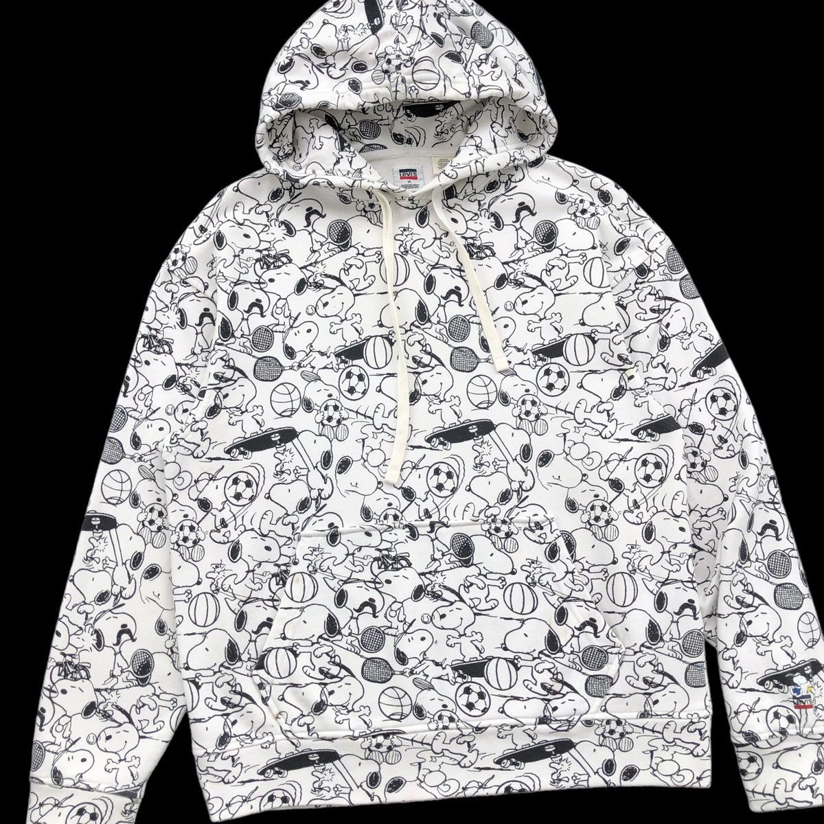 Levi's Levi's X Peanuts Relaxed Hoodie Snoopy All Over Print Size US M / EU 48-50 / 2 - 5 Thumbnail