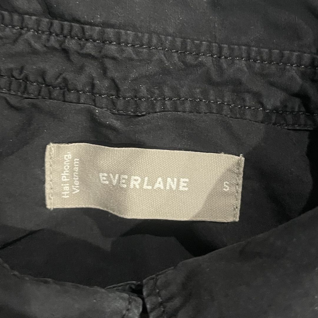 Everlane Everyday Black Button up Collar Shirt Large Relaxed Fit Chic Size L / US 10 / IT 46 - 4 Thumbnail