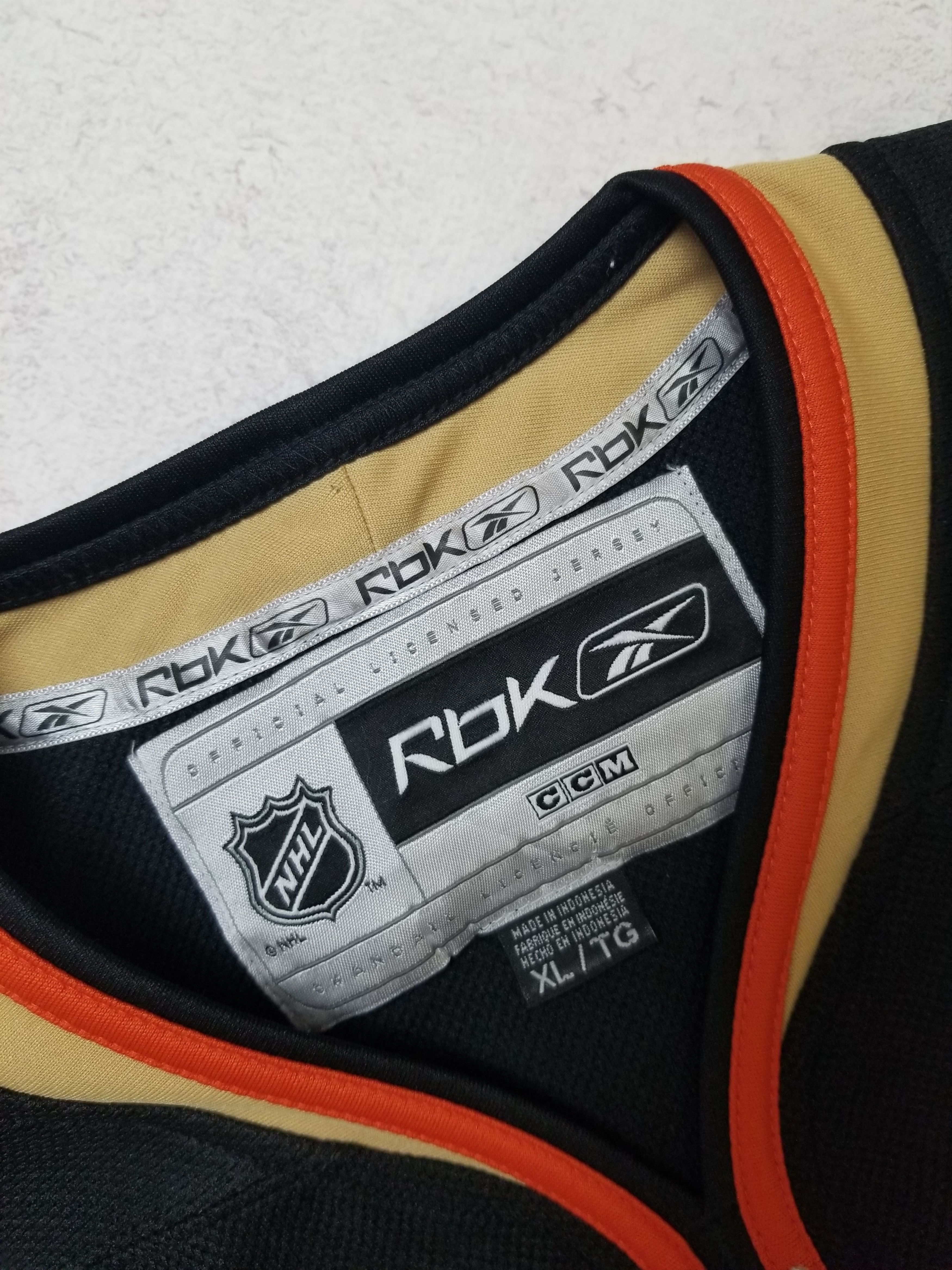 Reebok Anaheim Ducks #1 Jonas Hiller Signed Autographed Jersey Size US XL / EU 56 / 4 - 17 Thumbnail