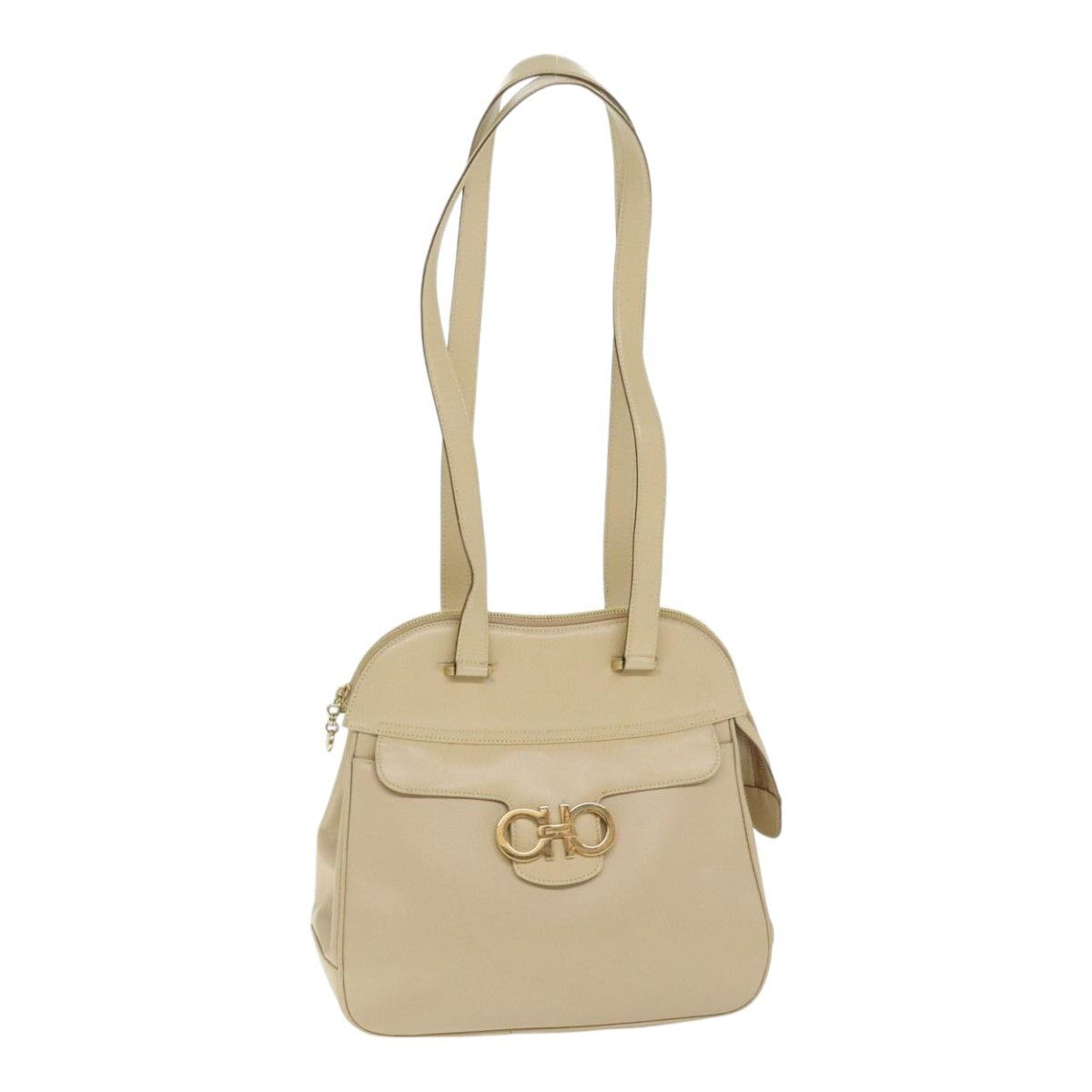 Salvatore Ferragamo Salvatore Ferragamo Gancini Shoulder Bag Leather Size ONE SIZE - 1 Thumbnail