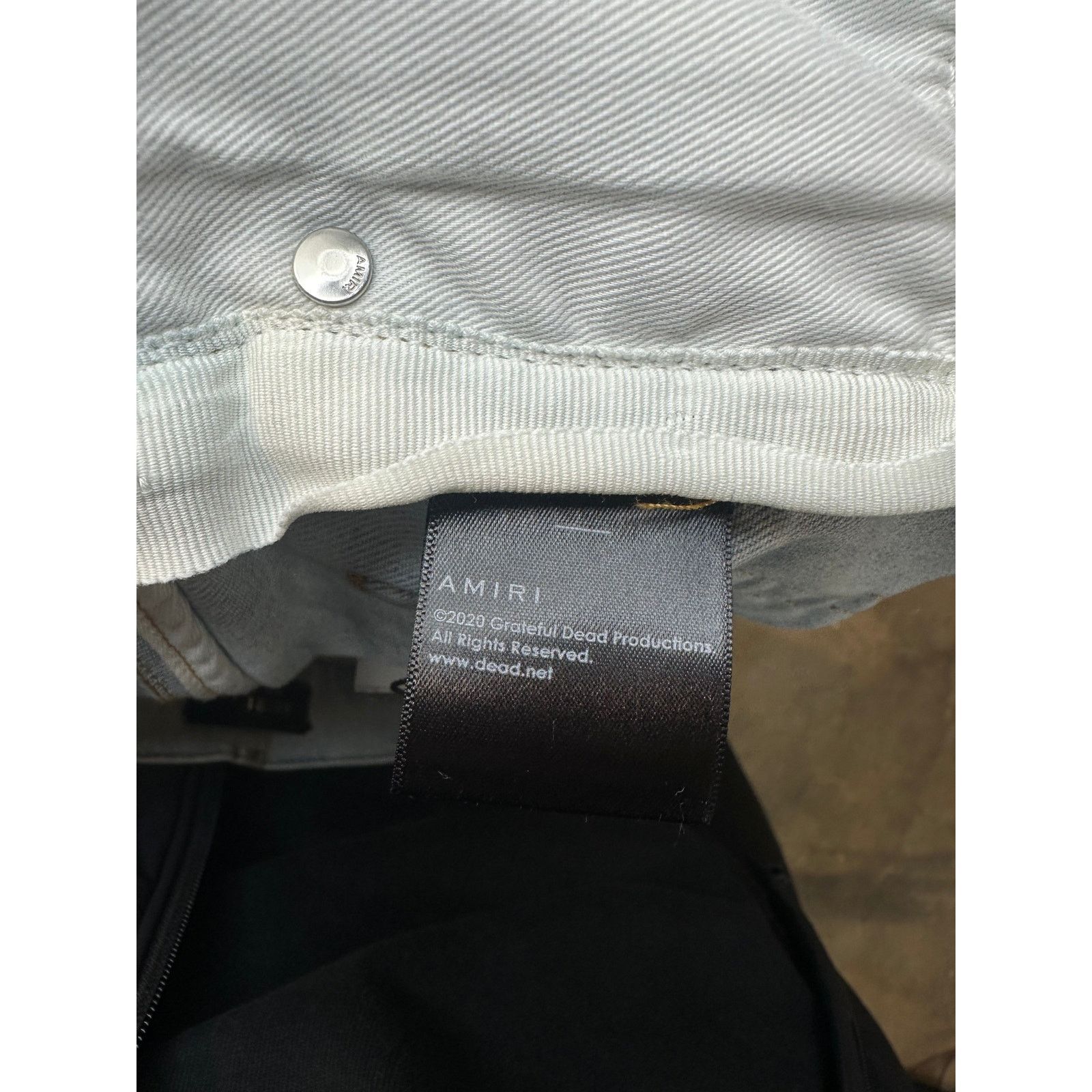 Amiri Amiri Grateful Dead Jeans Used 34 Size US 34 / EU 50 - 3 Thumbnail