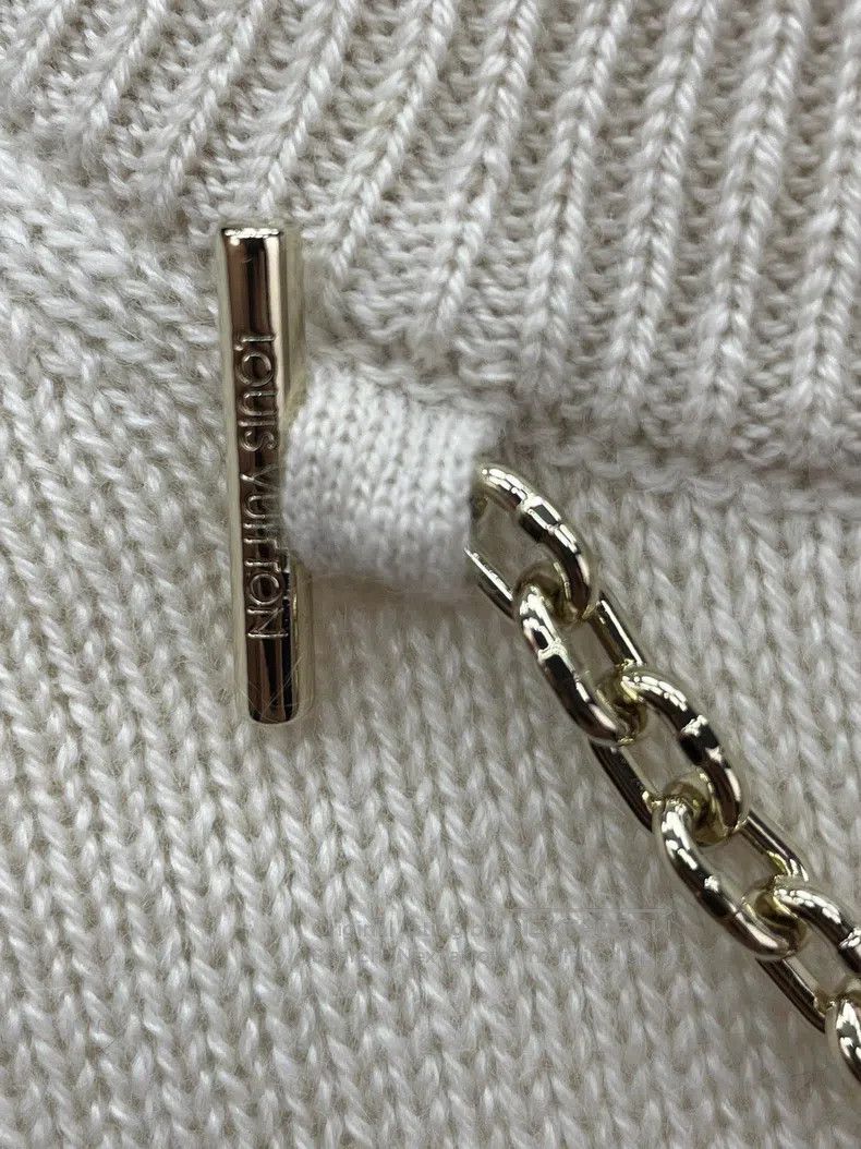 Louis Vuitton Louis Vuitton 24 Chain Knit Cashmere Sweater Size US XS / EU 42 / 0 - 4 Thumbnail