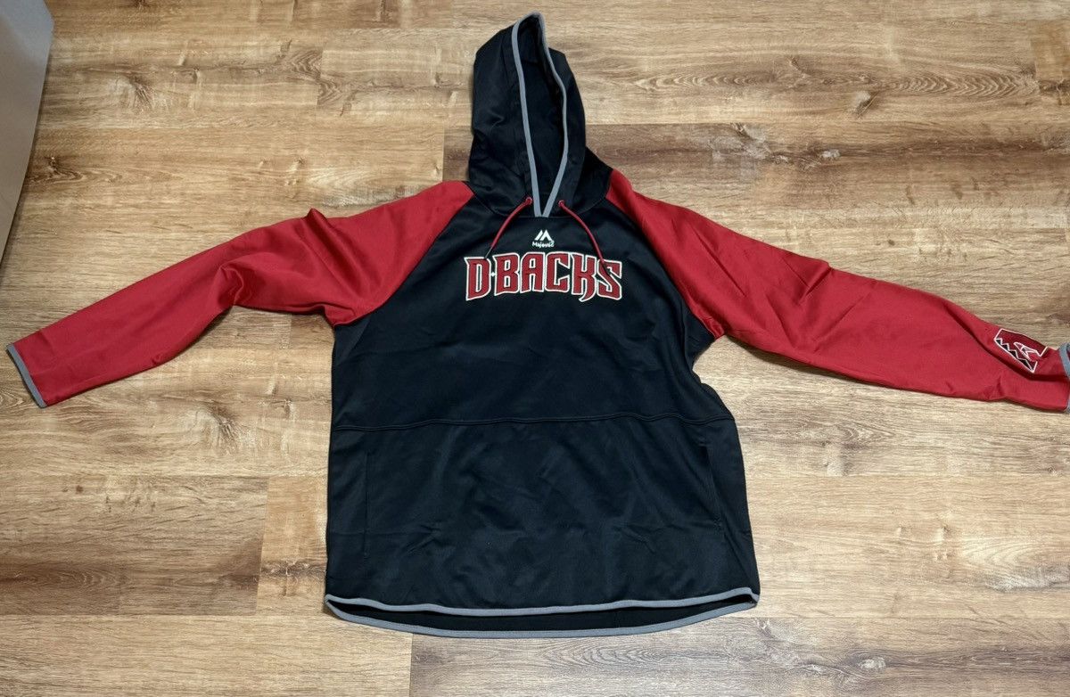 Majestic Arizona Diamondbacks Pullover Hoodie Size US XL / EU 56 / 4 - 1 Thumbnail