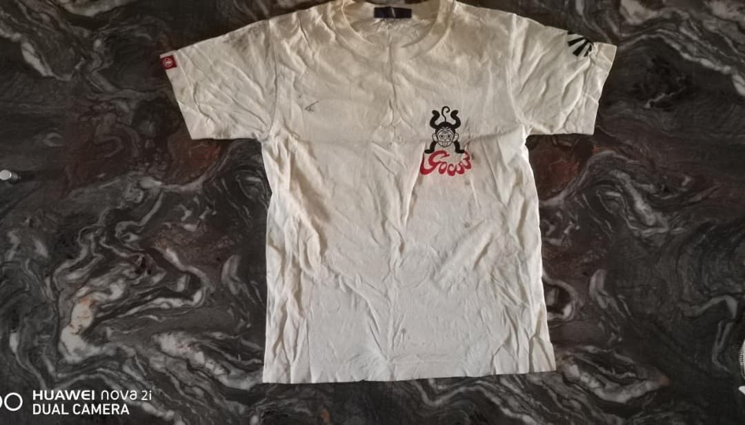 Vintage k6 Rare Vintage GO-COO Powers Rock Monkey Made Sukajan Tee Size US L / EU 52-54 / 3 - 9 Thumbnail