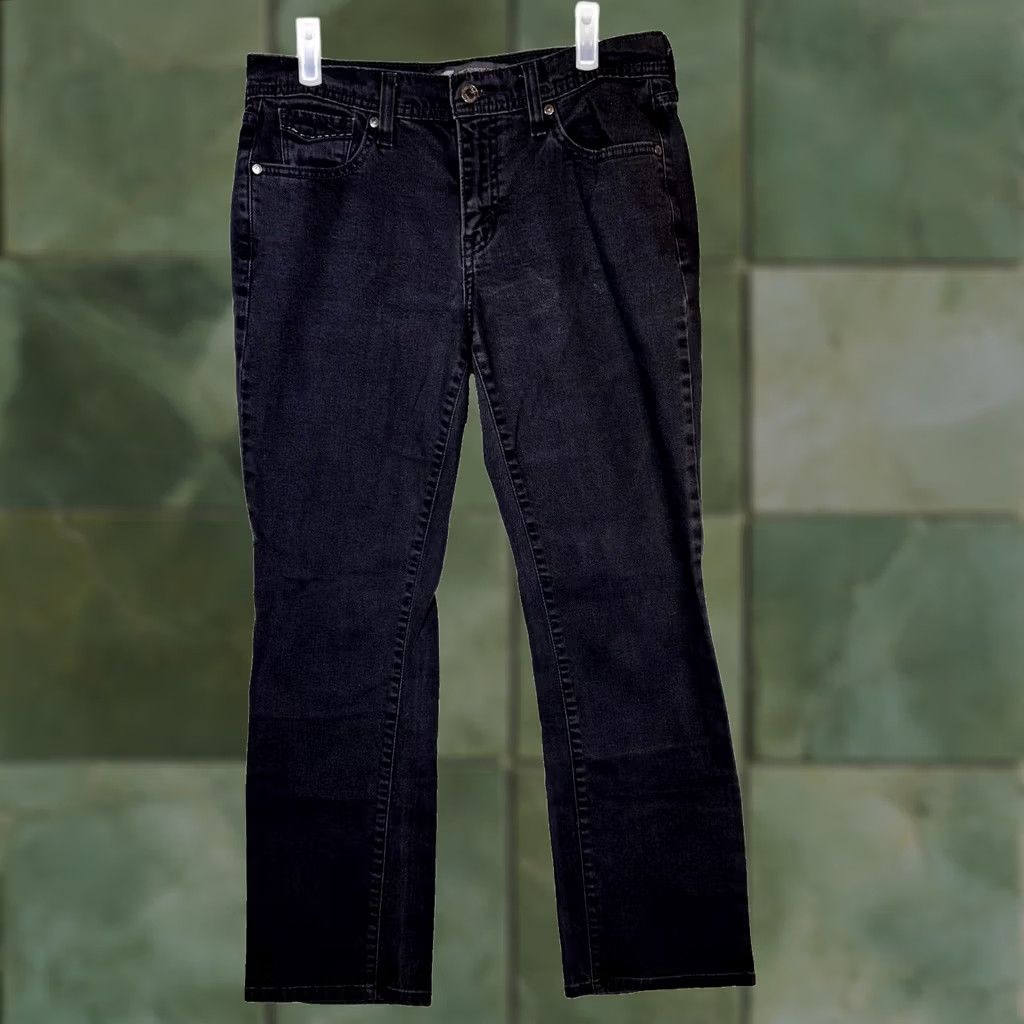 Levi's VINTAGE Levi’s 505 Womens Jeans Size 18 Black Denim Dark Wash Mid Rise Straight Leg Mens, Womens, Girls, Boys Size 40" / US 18 - 1 Thumbnail