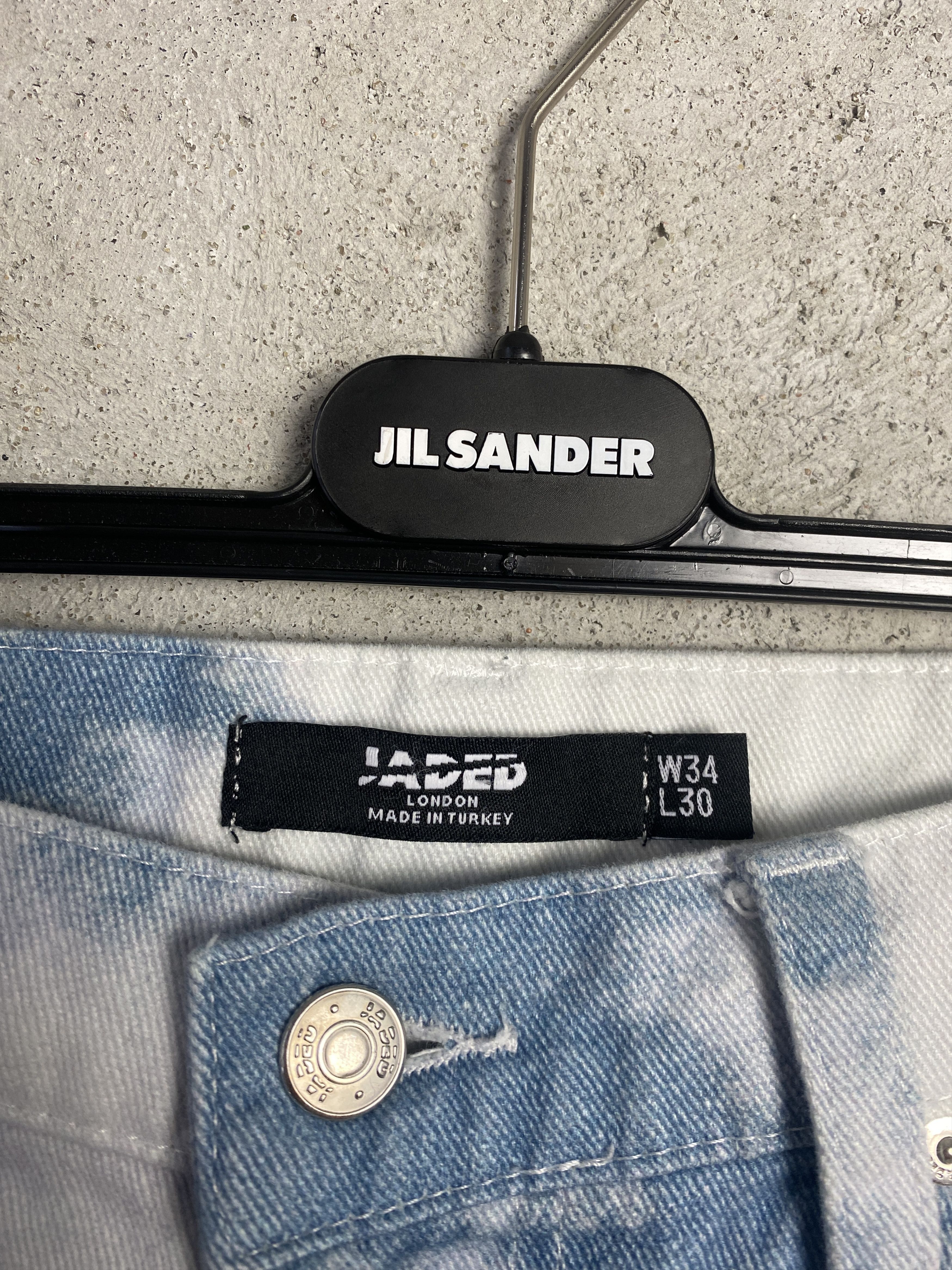 Jaded London Jaded London clouds printed denim jeans Size US 34 / EU 50 - 4 Thumbnail
