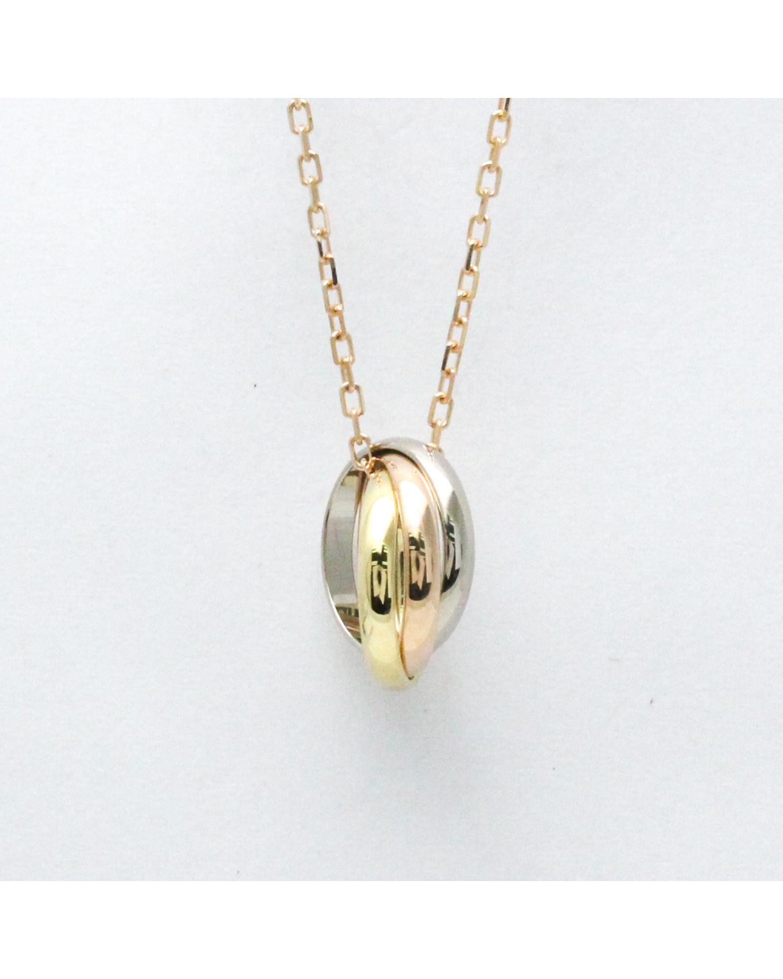 image of Cartier Iconic 18K Gold Trinity Pendant Necklace, Women's