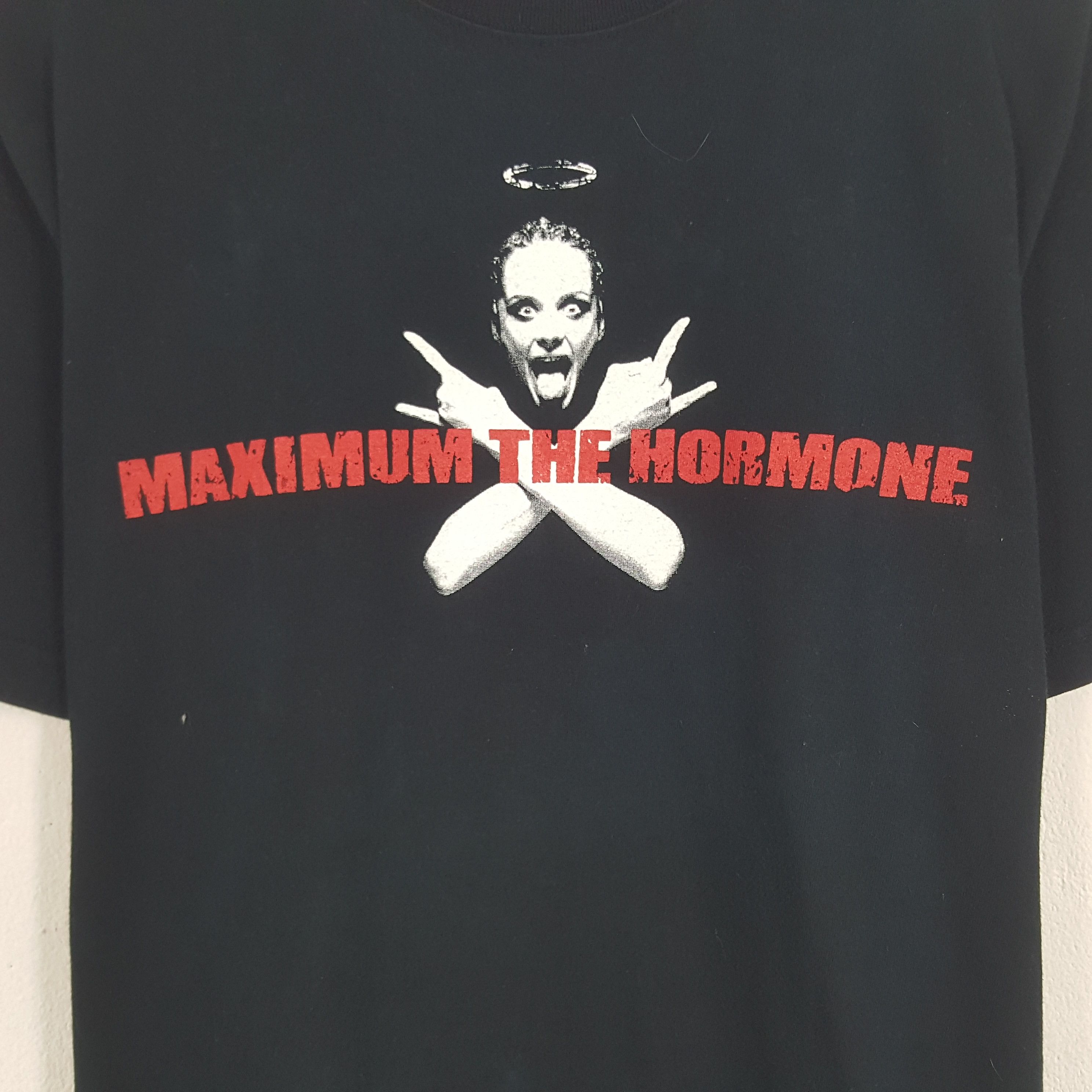 Band Tees × Japanese Brand × Vintage Vintage Maximum The Hormone Japanese Rock Band Tshirt Size US L / EU 52-54 / 3 - 4 Thumbnail