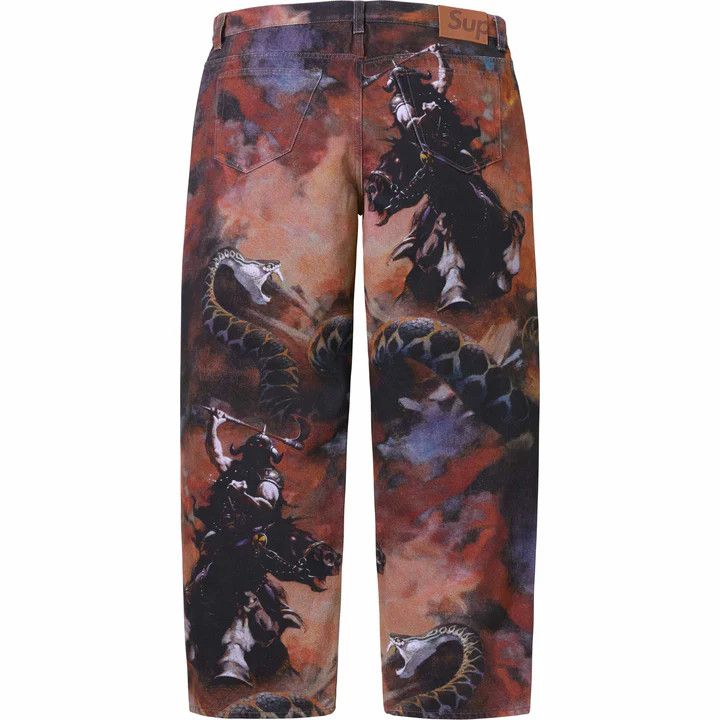 Supreme Supreme Frazetta Loose Fit Jean Size US 36 / EU 52 - 2 Thumbnail