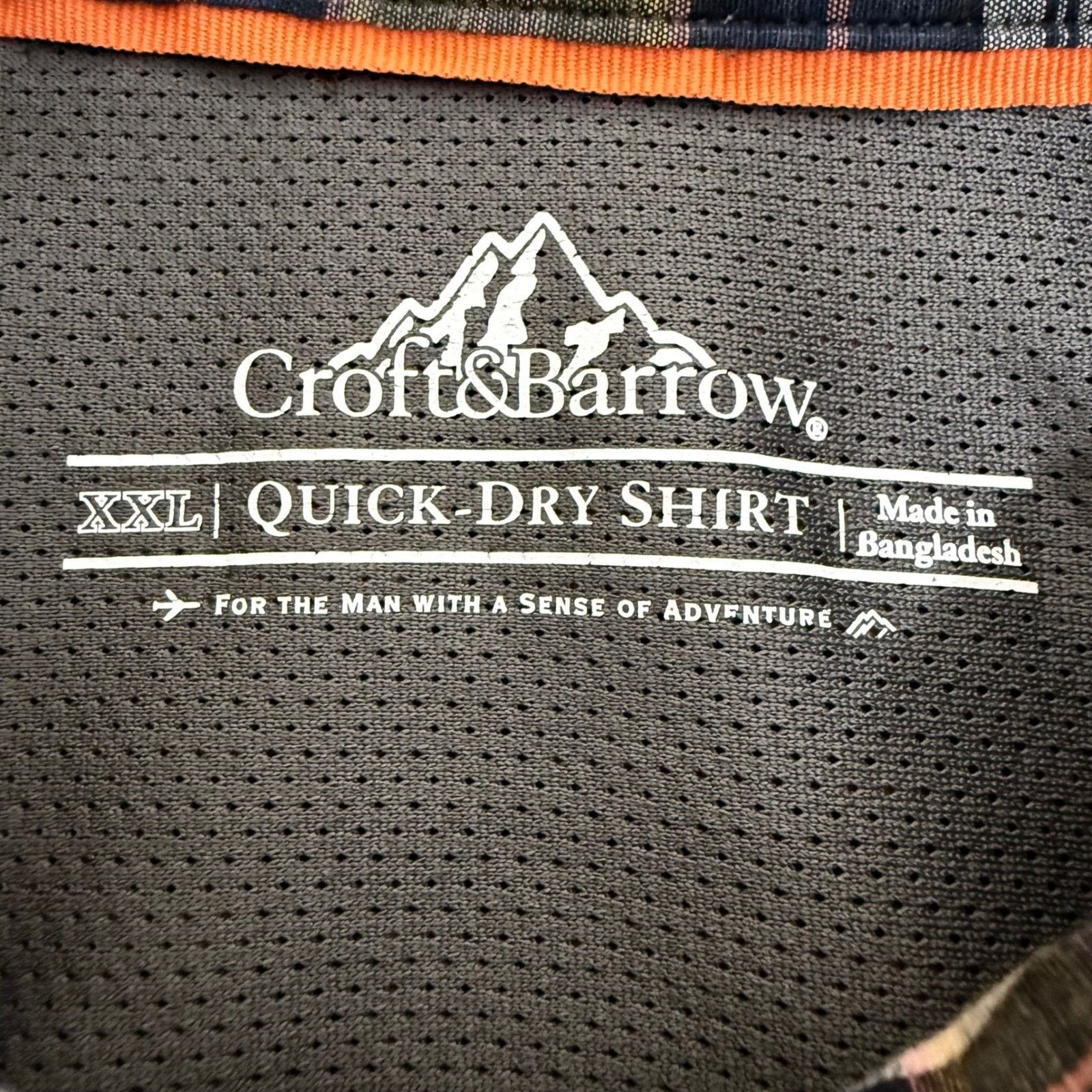 Croft & Barrow Croft & Barrow Quick Dry Shirt Men XXL Plaid Outdoor Trial Size US XXL / EU 58 / 5 - 2 Thumbnail