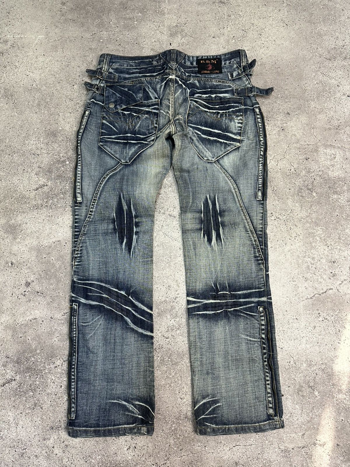 Other Vintage Junya Watanabe Balenciaga Style Denim Jeans Y2K Size US 34 / EU 50 - 9 Thumbnail