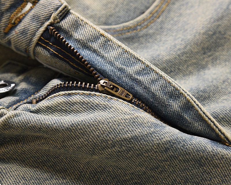 Vintage American retro washed casual hip-hop jeans Size US 32 / EU 48 - 4 Thumbnail