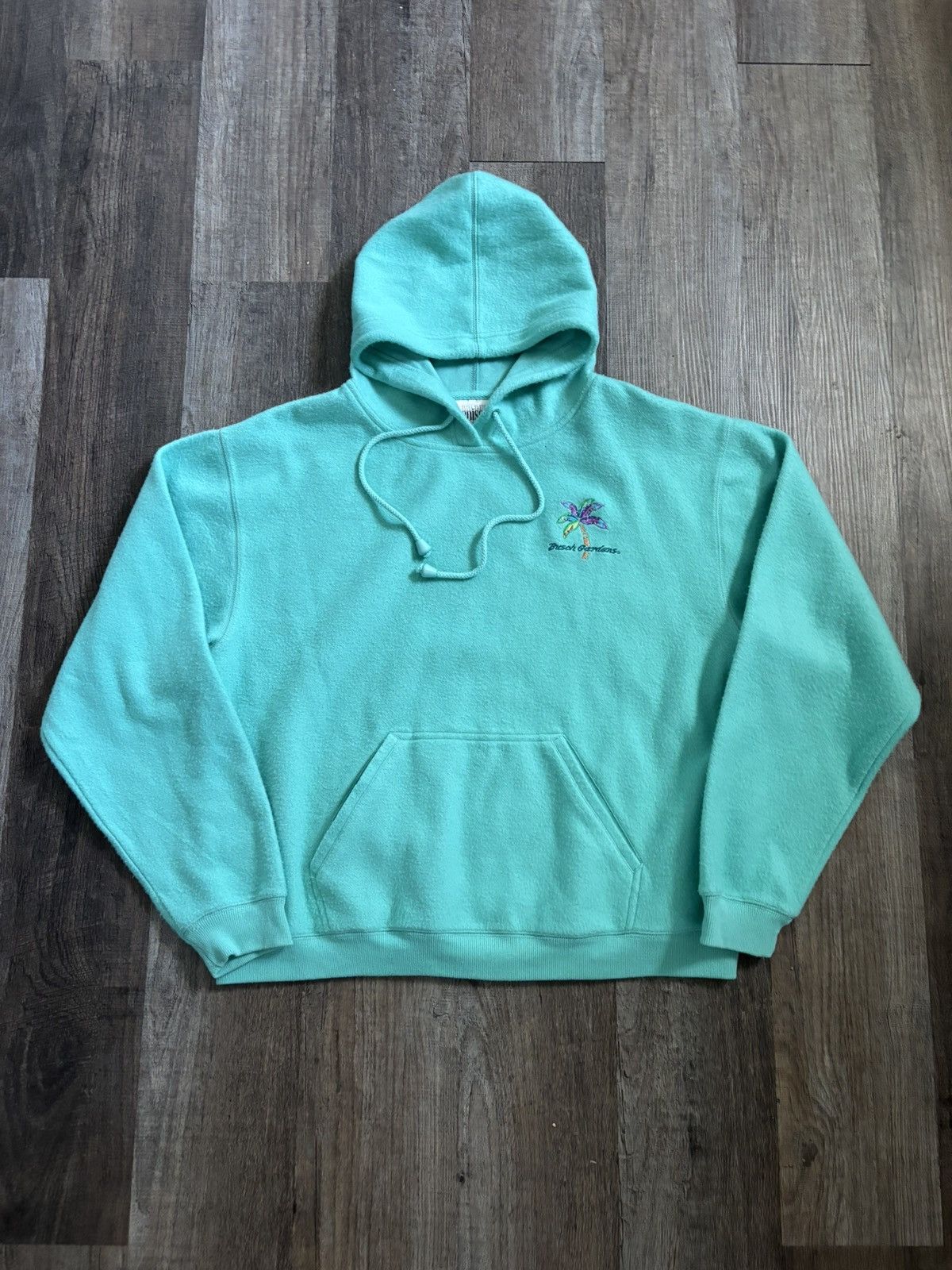 Vintage Vintage Busch Gardens Embroidered Fleece Hoodie / Sweatshirt Size US L / EU 52-54 / 3 - 1 Thumbnail