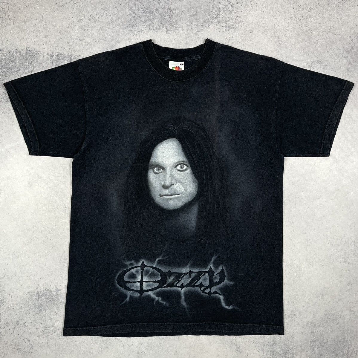 Band Tees Vintage Ozzy Osbourne big face rock band T shirt 2000’s Size US L / EU 52-54 / 3 - 2 Thumbnail