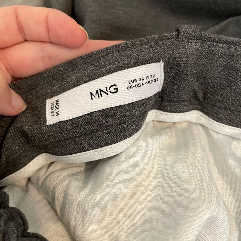 Mango NWT Mango Loose Straight-Fit Pleated Trousers 36 Size US 36 / EU 52 - 11 Thumbnail