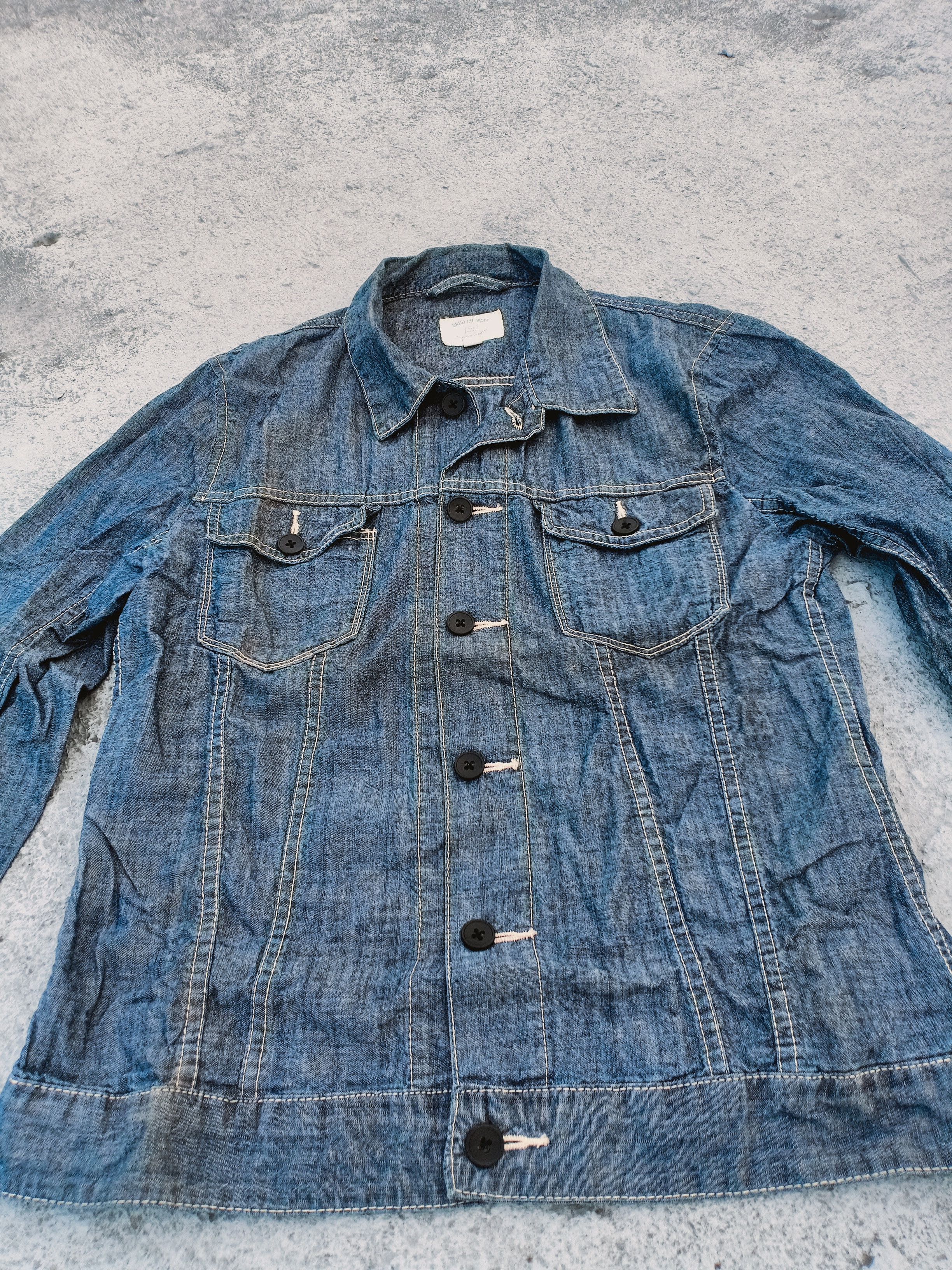 Japanese Brand × Uniqlo UNIQLO x Authentic Original Wash lightweight denim Size US S / EU 44-46 / 1 - 3 Thumbnail