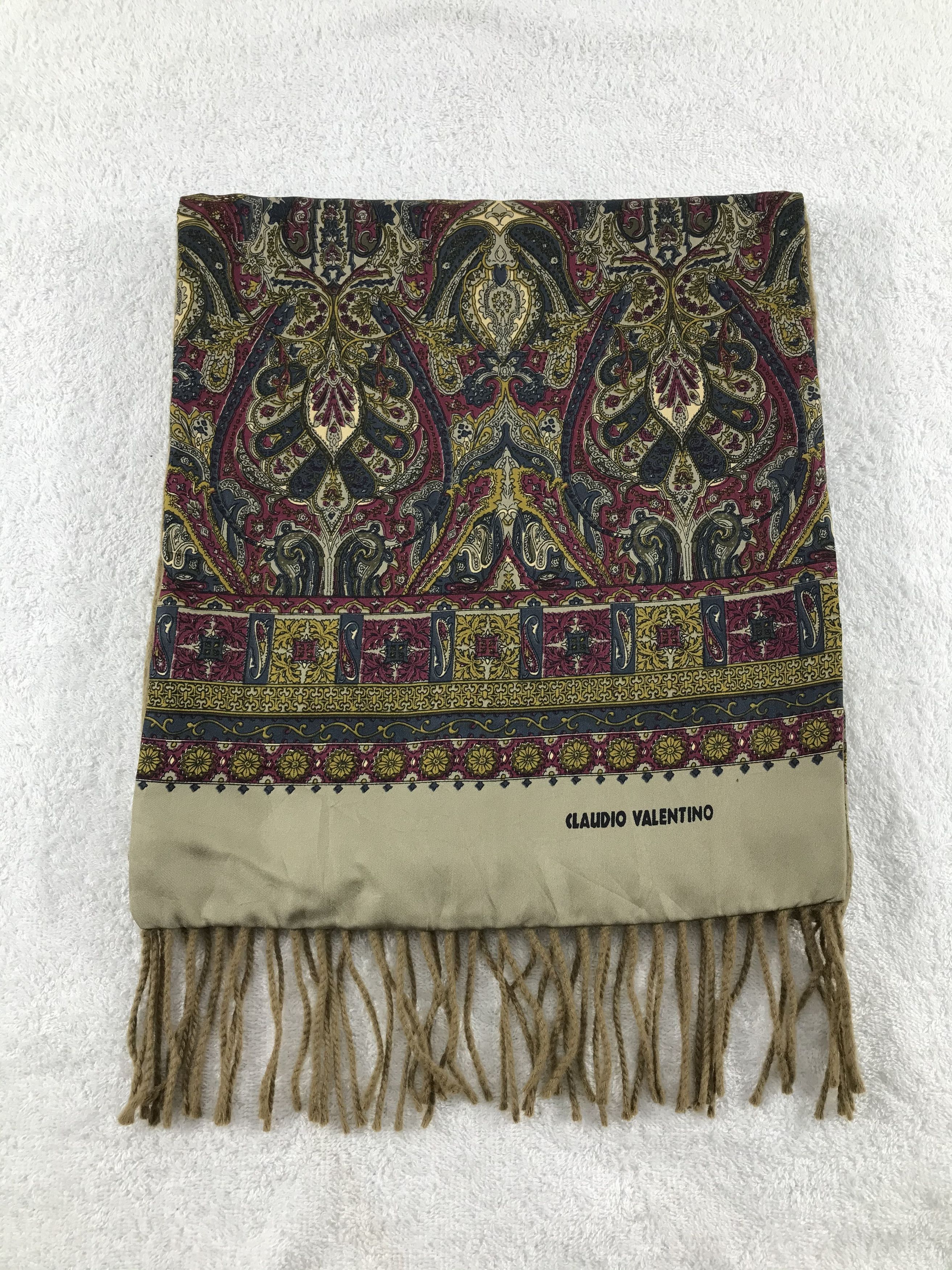 Vintage Valentino Scarf / Muffler / Neckwear - WW1234 Size ONE SIZE - 2 Thumbnail