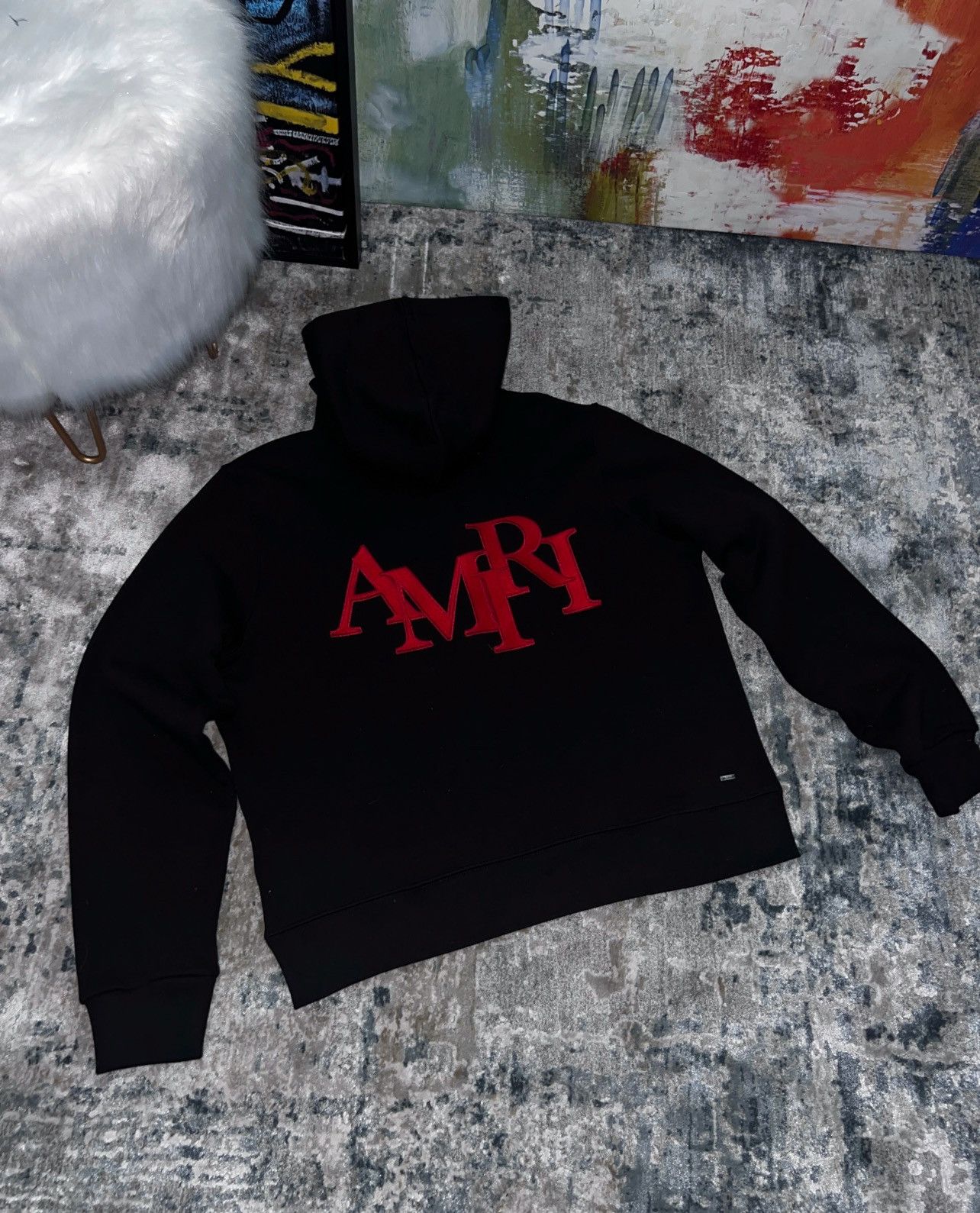 Amiri Amiri logo hoodie Size US XL / EU 56 / 4 - 1 Thumbnail
