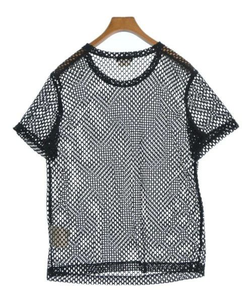 Comme des Garcons Homme Plus T-Shirts Polyester Fish Net Pattern Crewneck Black Size US M / EU 48-50 / 2 - 2 Thumbnail