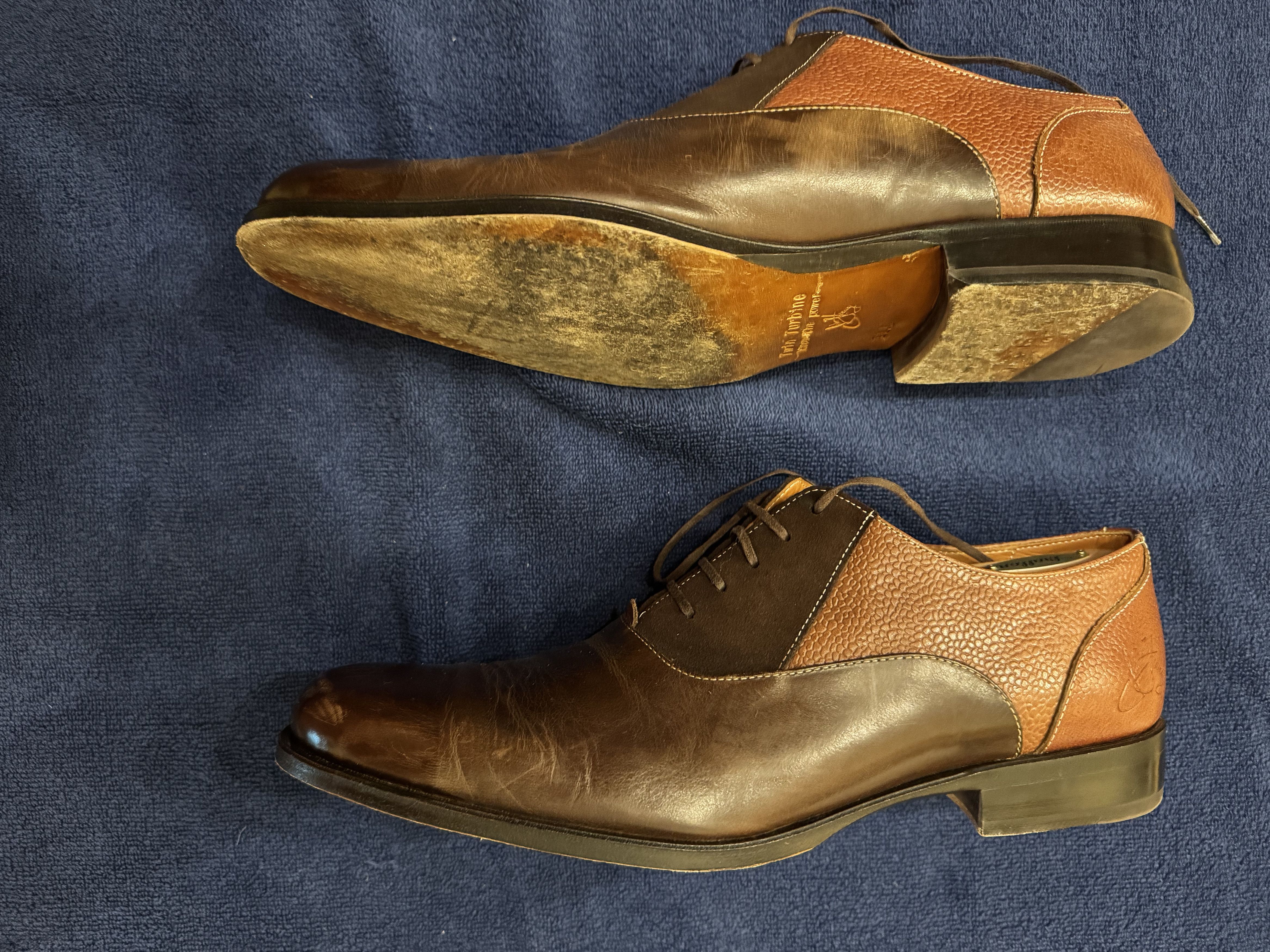 John Fluevog John Fluevog Brown Dress Shoe US11.5 Size US 11.5 / EU 44-45 - 3 Thumbnail