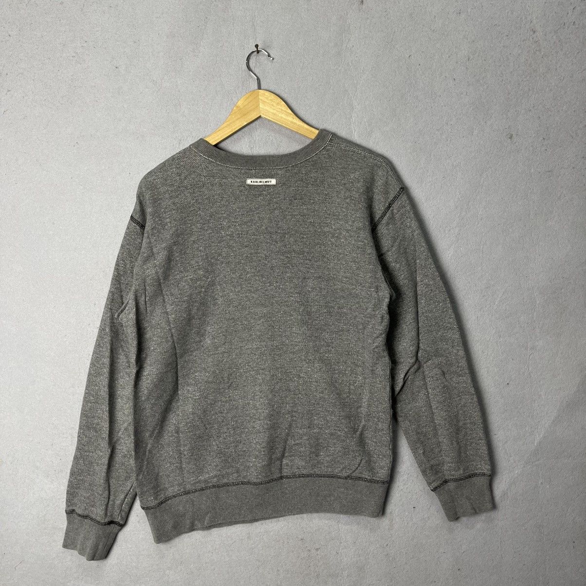 Karl Helmut Karl Helmut Script Logo Crewneck Sweatshirt Made in Japan Size US M / EU 48-50 / 2 - 7 Thumbnail