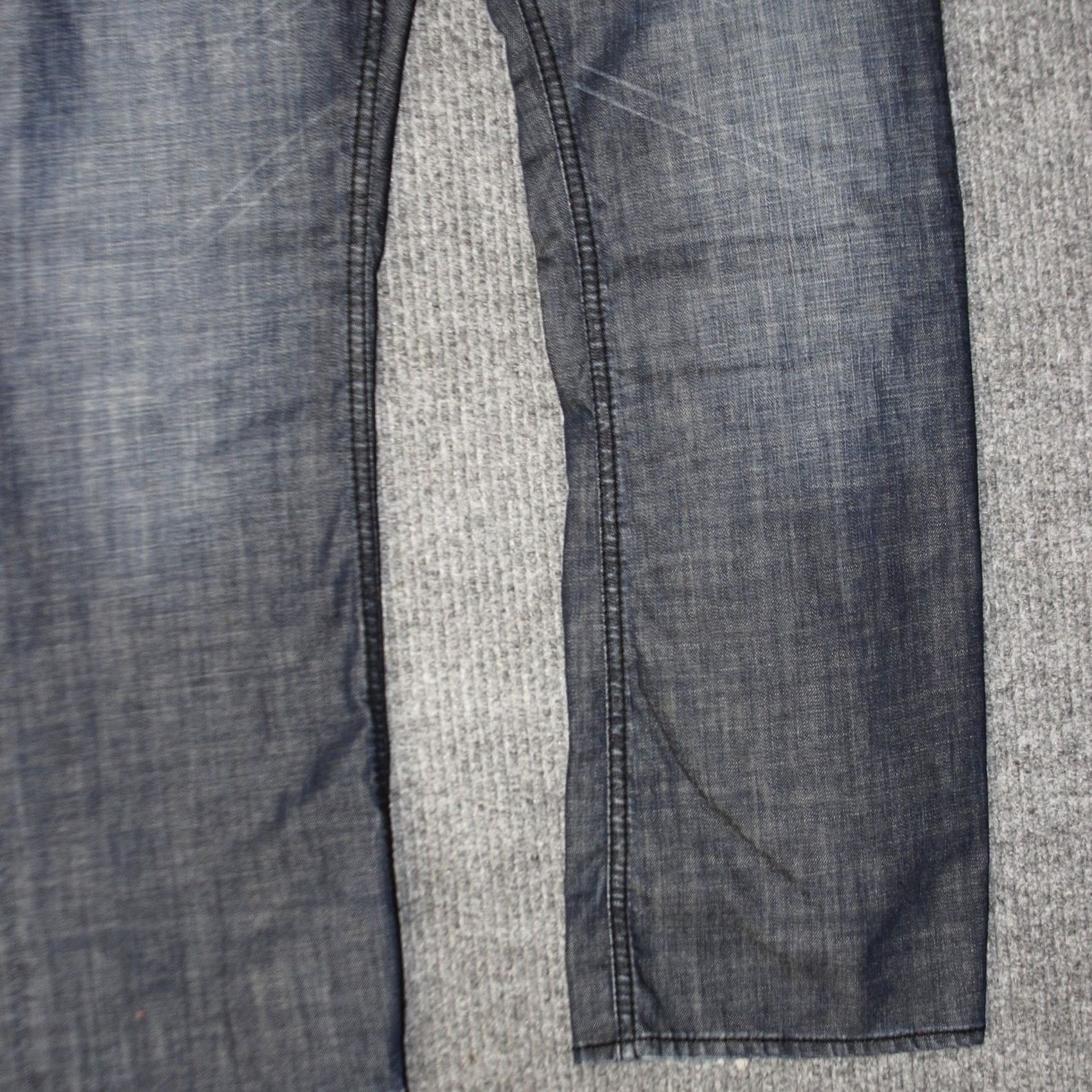 Buffalo David Bitton Buffalo David Bitton Driven Jeans Mens 36 Blue Distressed Denim W36 L30.5 Size US 36 / EU 52 - 2 Thumbnail