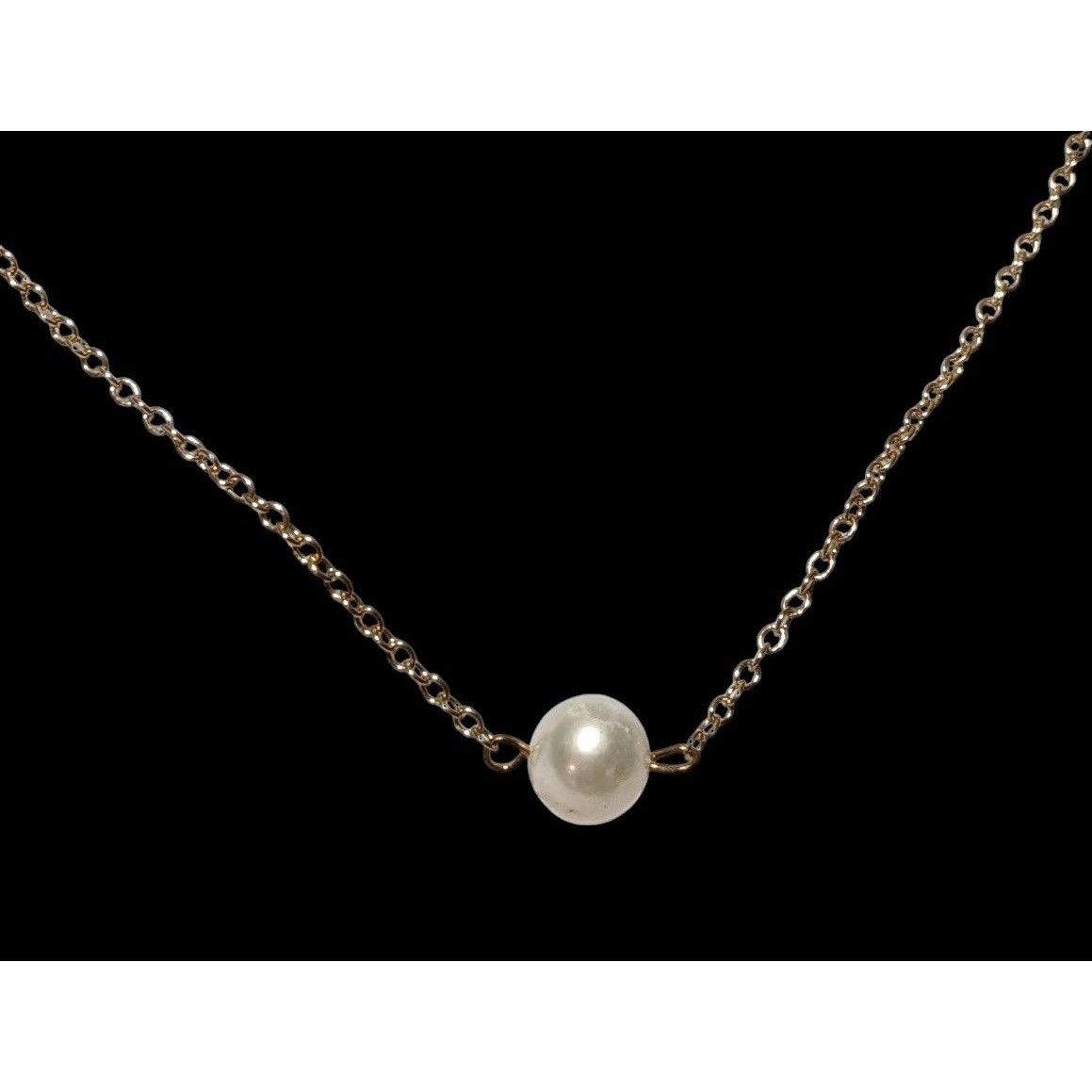 Other Minimalist Preppy Single Pearl Pendant Necklace Size ONE SIZE - 3 Thumbnail