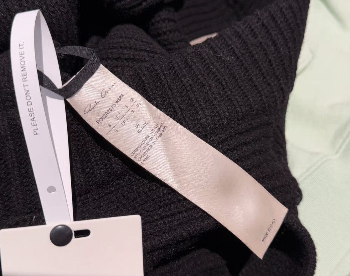 Rick Owens Rick Owens Mainline 21AW Runway "Banana" Wool Base Layer Size US S / EU 44-46 / 1 - 5 Thumbnail