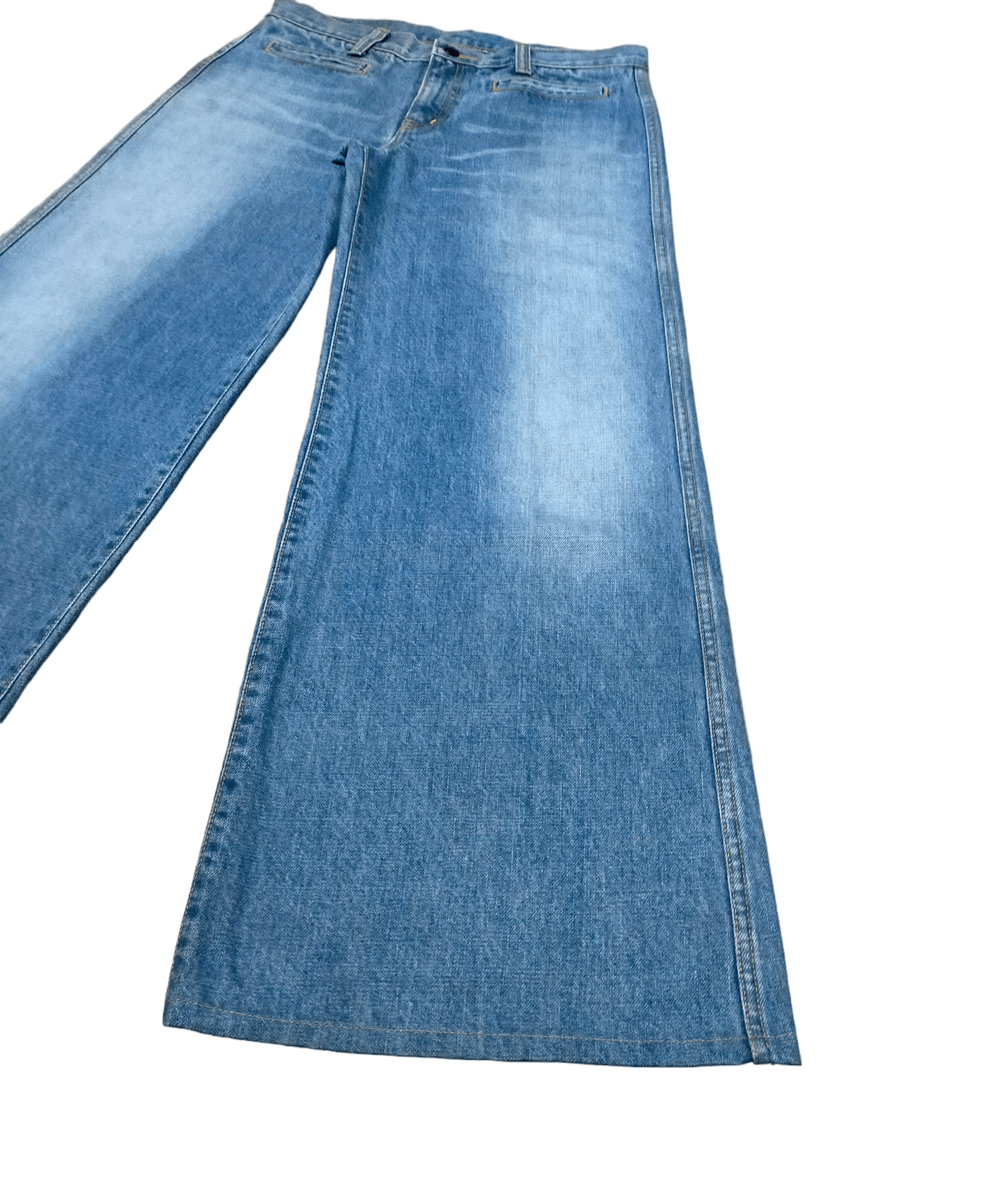 Hysteric Glamour × Japanese Brand × Vintage Hysteric Glamour Flare Wide Boot cut jeans Size US 31 - 14 Thumbnail