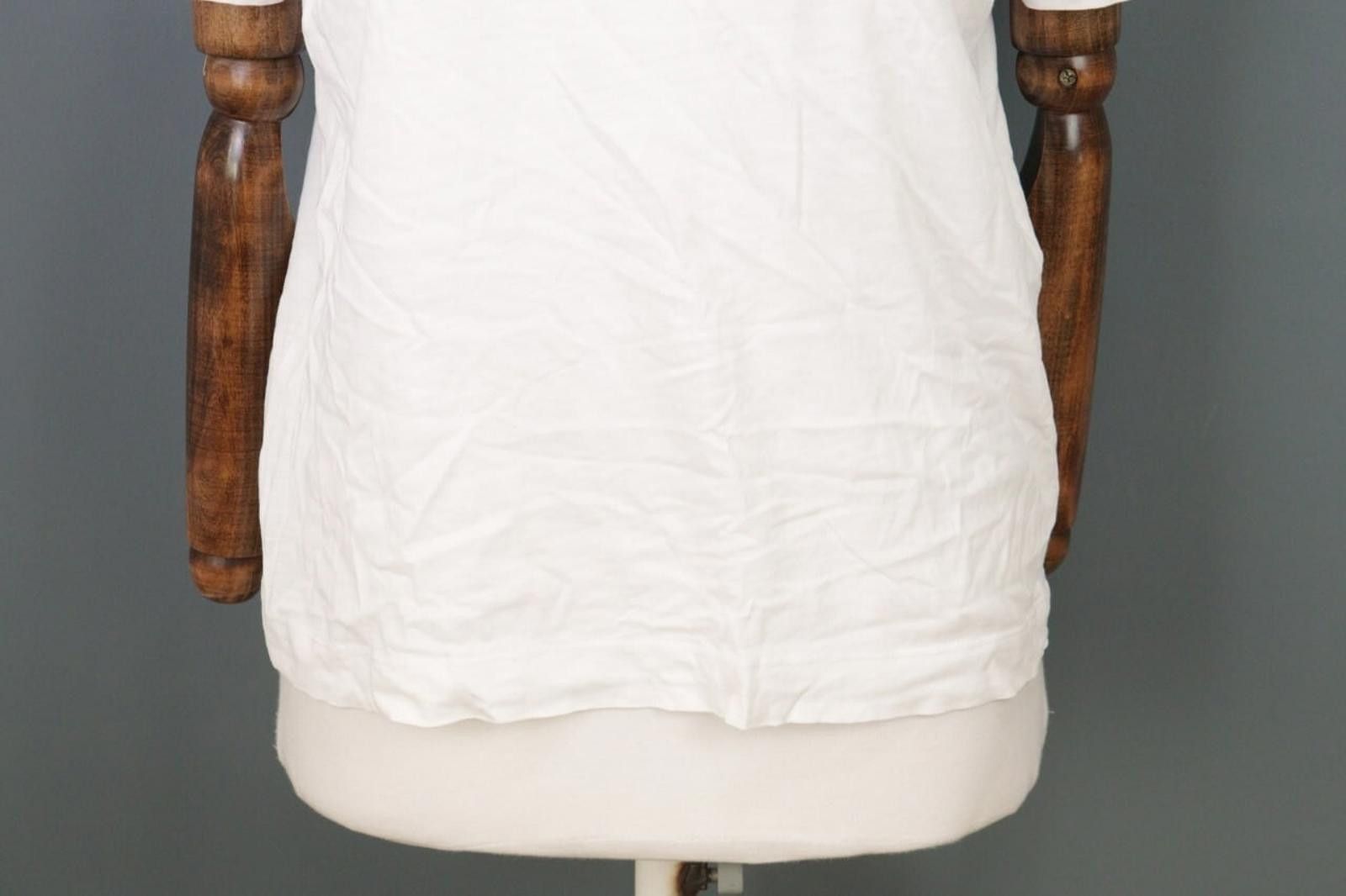 Moschino Love Moschino White Big Logo Top T-Shirt Size USA 6 / I 42 Size XS / US 0-2 / IT 36-38 - 2 Thumbnail