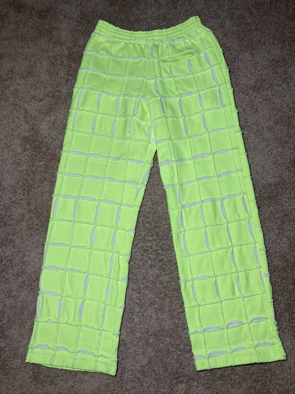 Martine Rose New AW20 Martine Rose Volt Brick Road Sweatpants Green 2020 Size US 32 / EU 48 - 10 Thumbnail