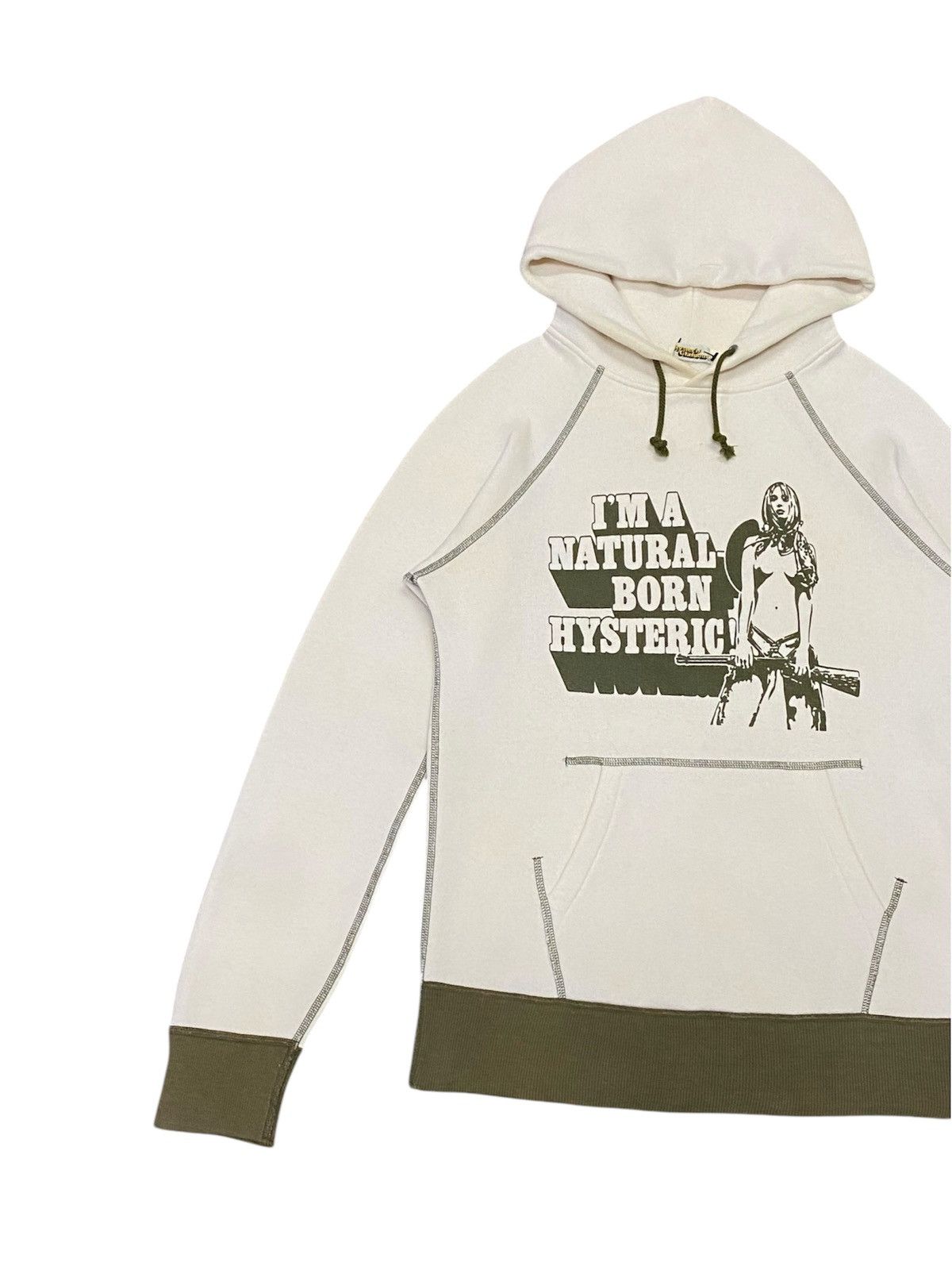 Hysteric Glamour × Japanese Brand Vintage Hysteric Glamour“I’M A NATURAL BORN HYSTERIC”Hoodie Size US M / EU 48-50 / 2 - 6 Thumbnail