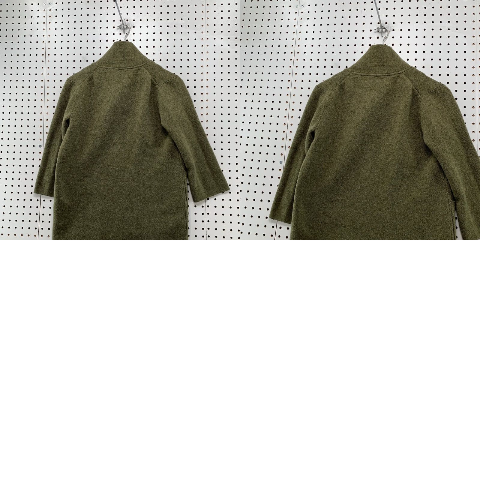 J.Crew J. Crew Merino Wool Cardigan Sweater Jacket Womens XS Olive Green Open Front Size XS / US 0-2 / IT 36-38 - 9 Thumbnail