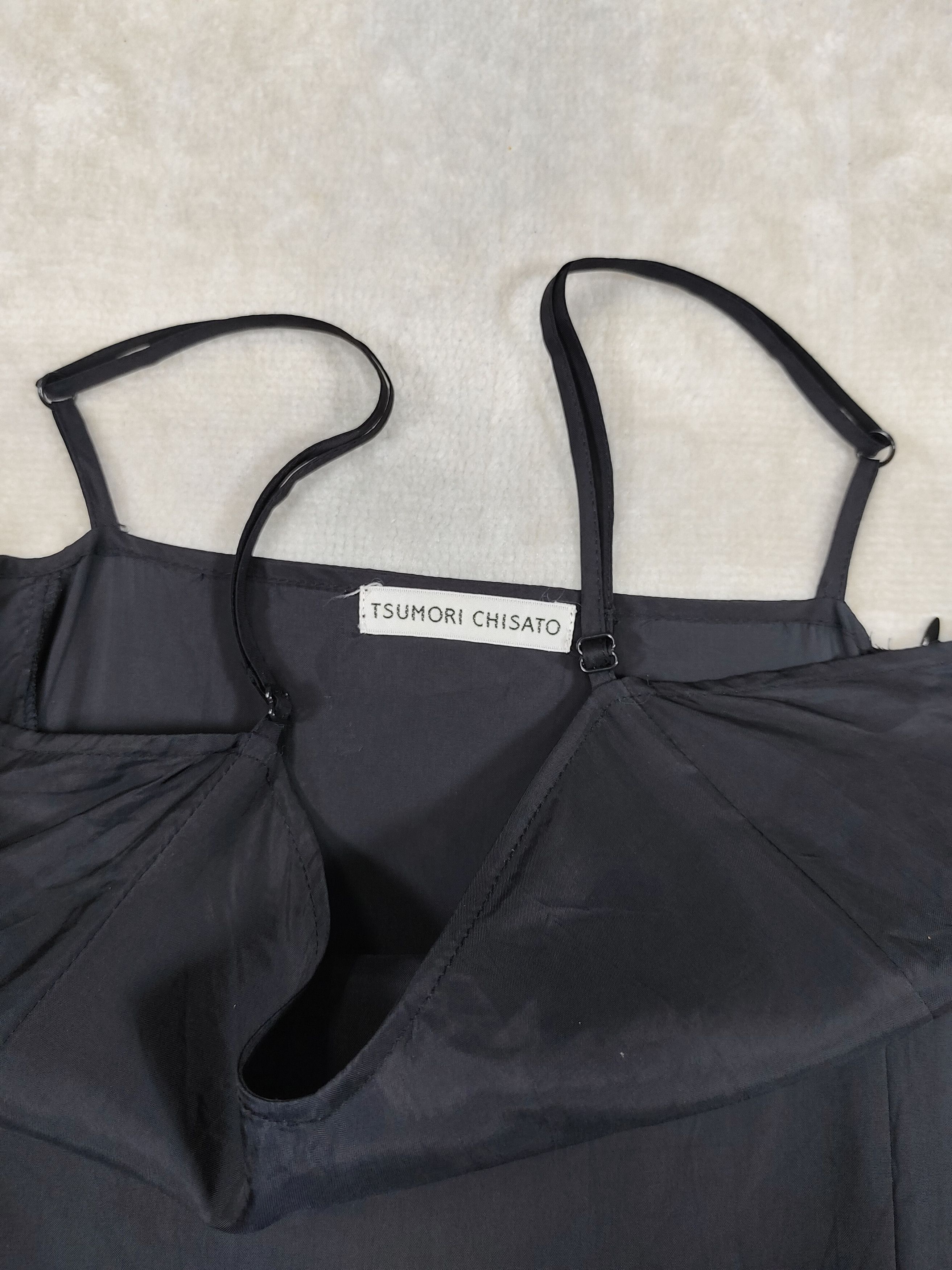 Tsumori Chisato 🇯🇵 Tsumori Chisato 🇯🇵 Ruffle Hem Slip Dress Size M / US 6-8 / IT 42-44 - 8 Thumbnail