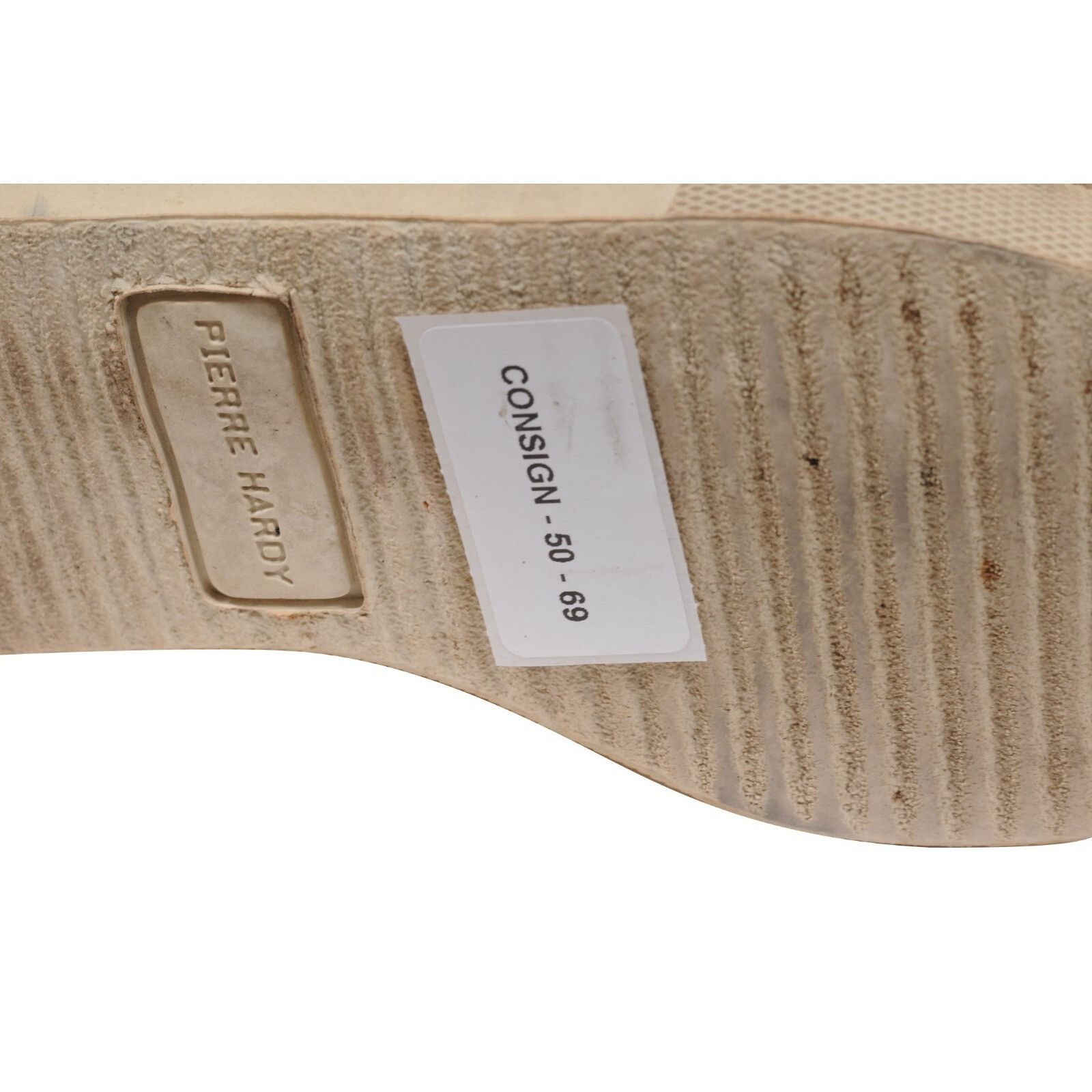 Pierre Hardy Low Top Strap Sneakers Gold Leather Size US 8 / IT 38 - 12 Thumbnail