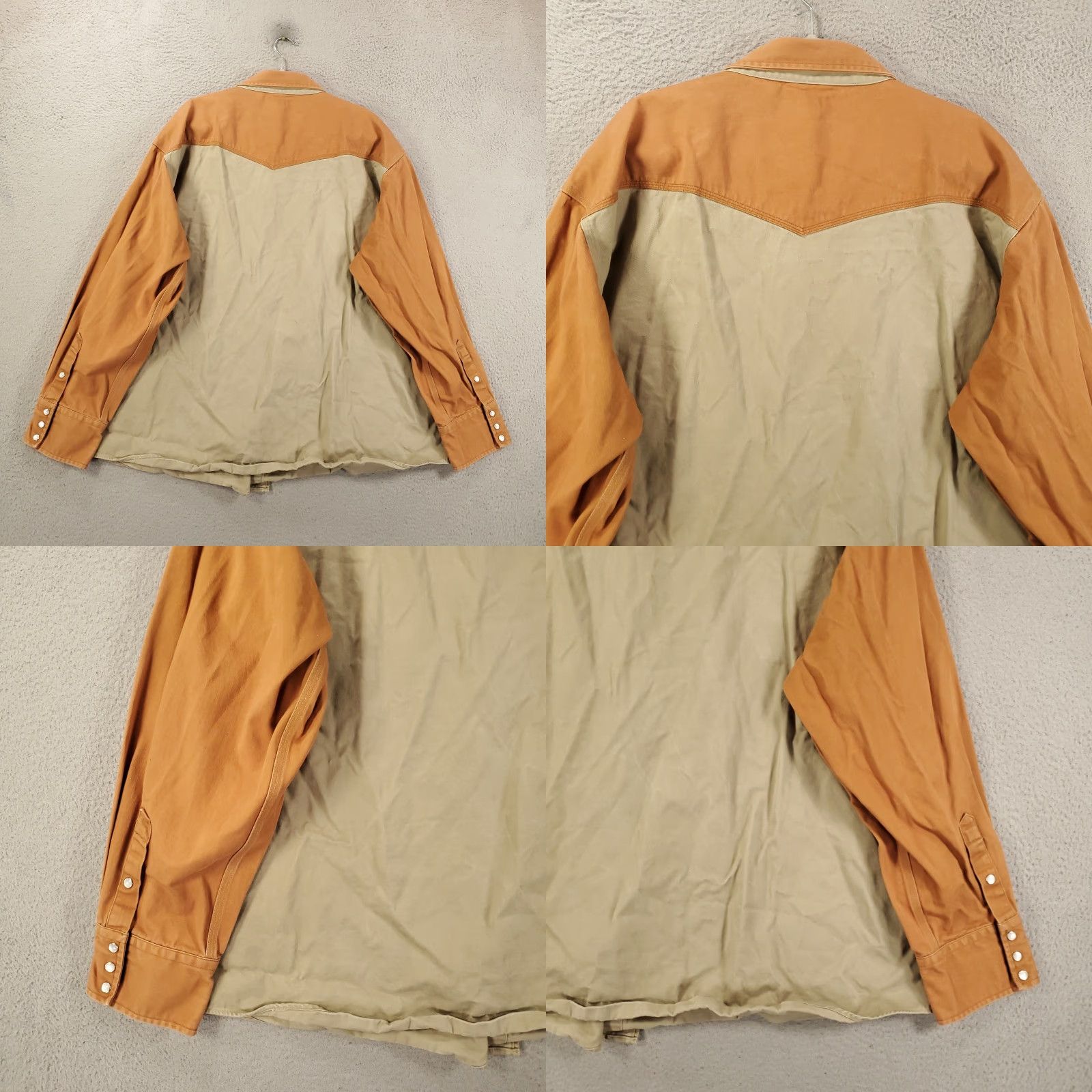 Carhartt Carhartt Shacket Shirt Mens 4XL Canvas Heavyweight Twill Pearl Snap Ironwood Size US XXL / EU 58 / 5 - 9 Thumbnail