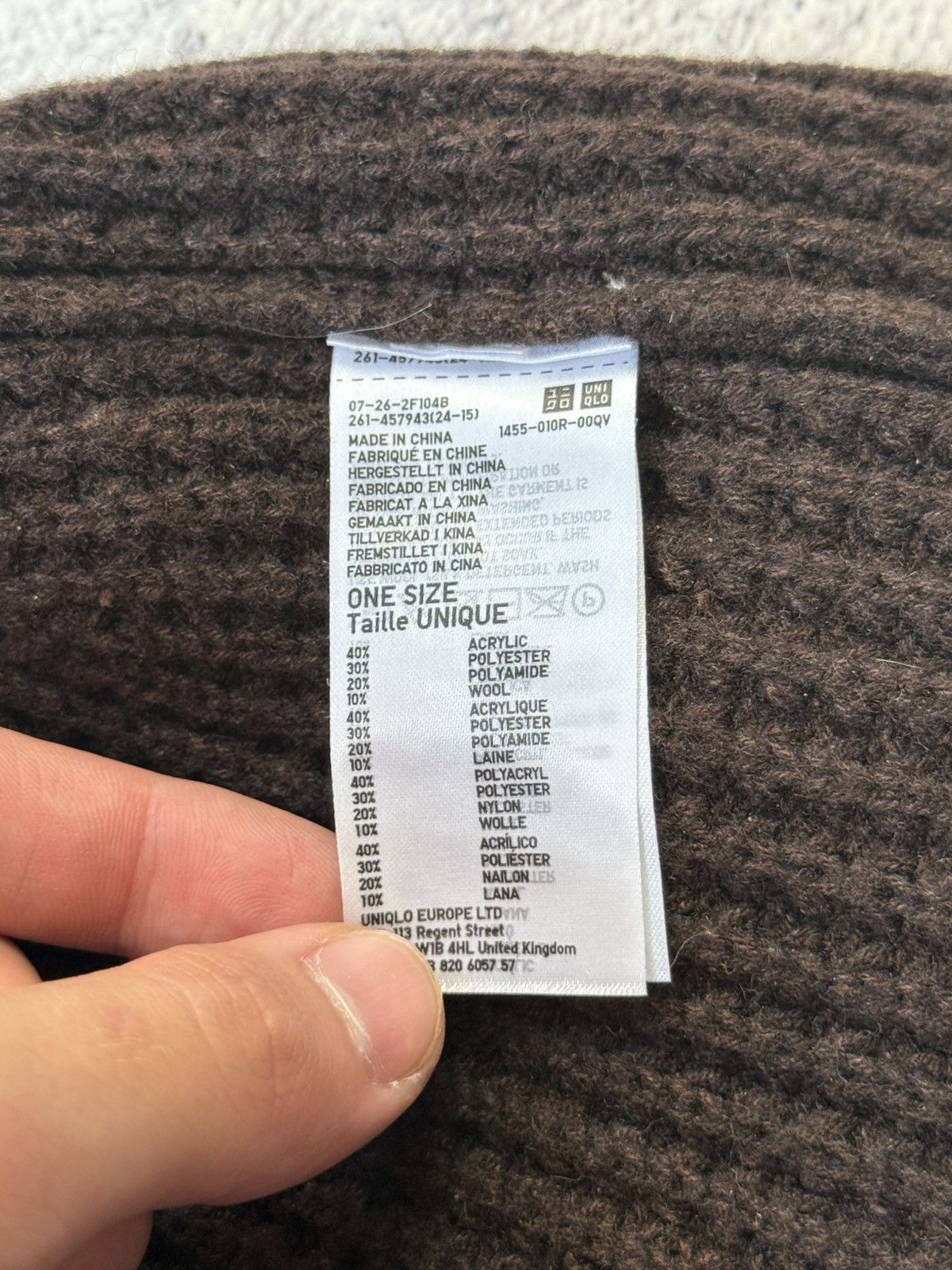 Marni × Uniqlo UNIQLO X MARNI BEANIE HAT Size ONE SIZE - 10 Thumbnail
