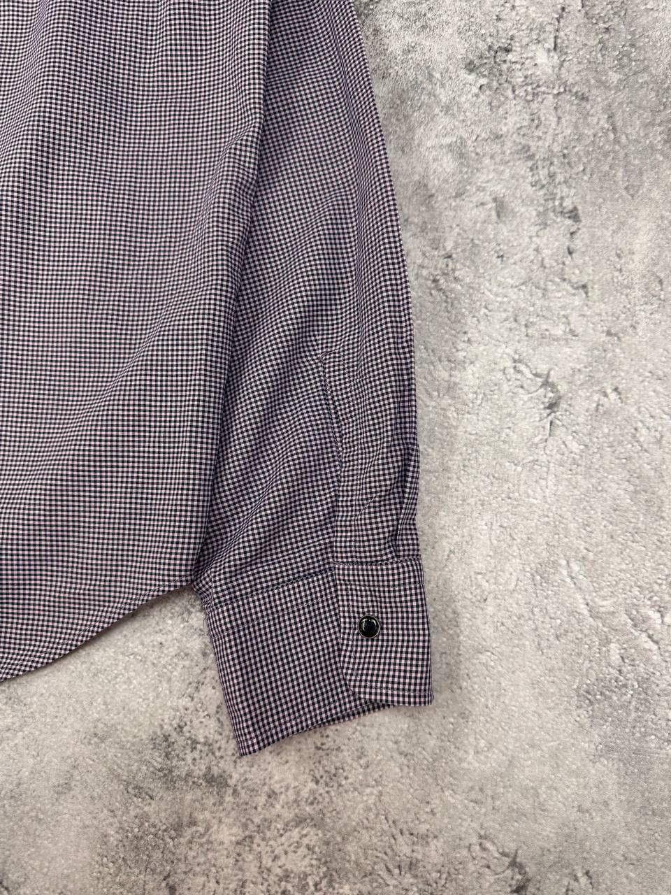 Kenzo Kenzo Men Cotton Shirt Check Purple Size M Size US M / EU 48-50 / 2 - 8 Thumbnail