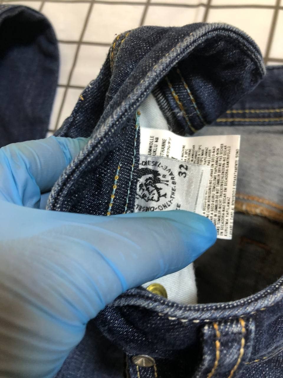 Diesel Diesel Livy Stretch Slim/Skinny Denim Jeans. Size US 32 / EU 48 - 11 Thumbnail