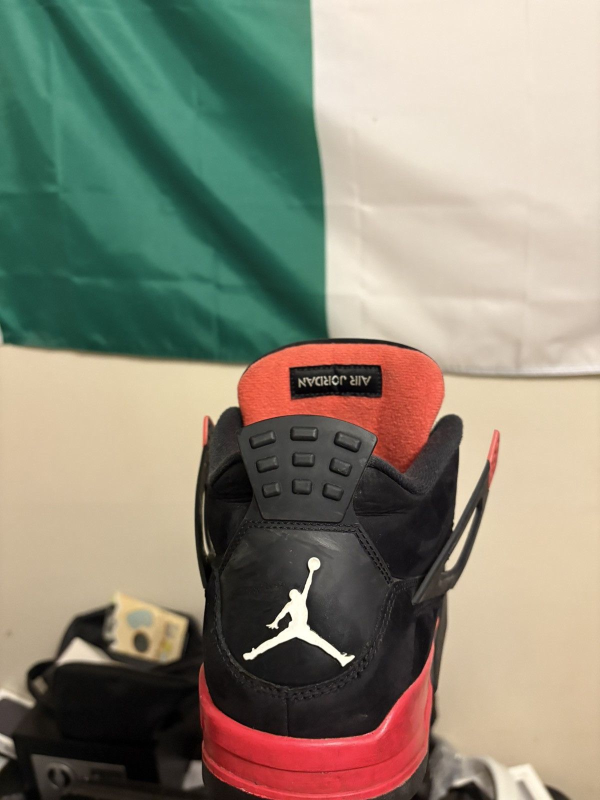 Jordan Brand Jordan 4 Red Thunder Size US 13 / EU 46 - 3 Thumbnail