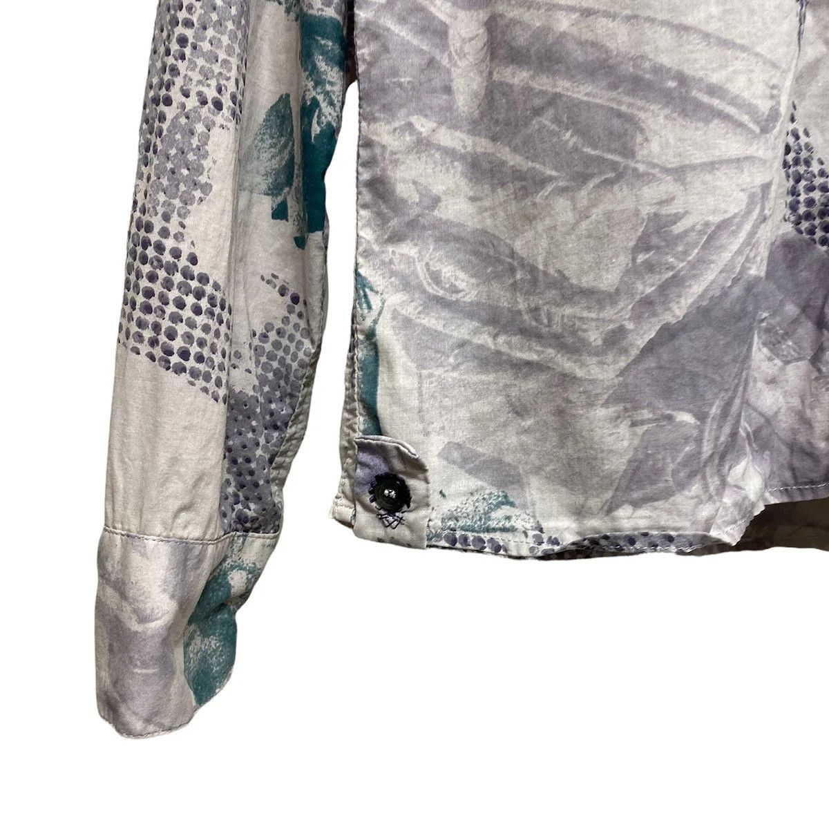 Marithe + Francois Girbaud Archive Allover Graphic Button Up Shirt Size US S / EU 44-46 / 1 - 3 Thumbnail