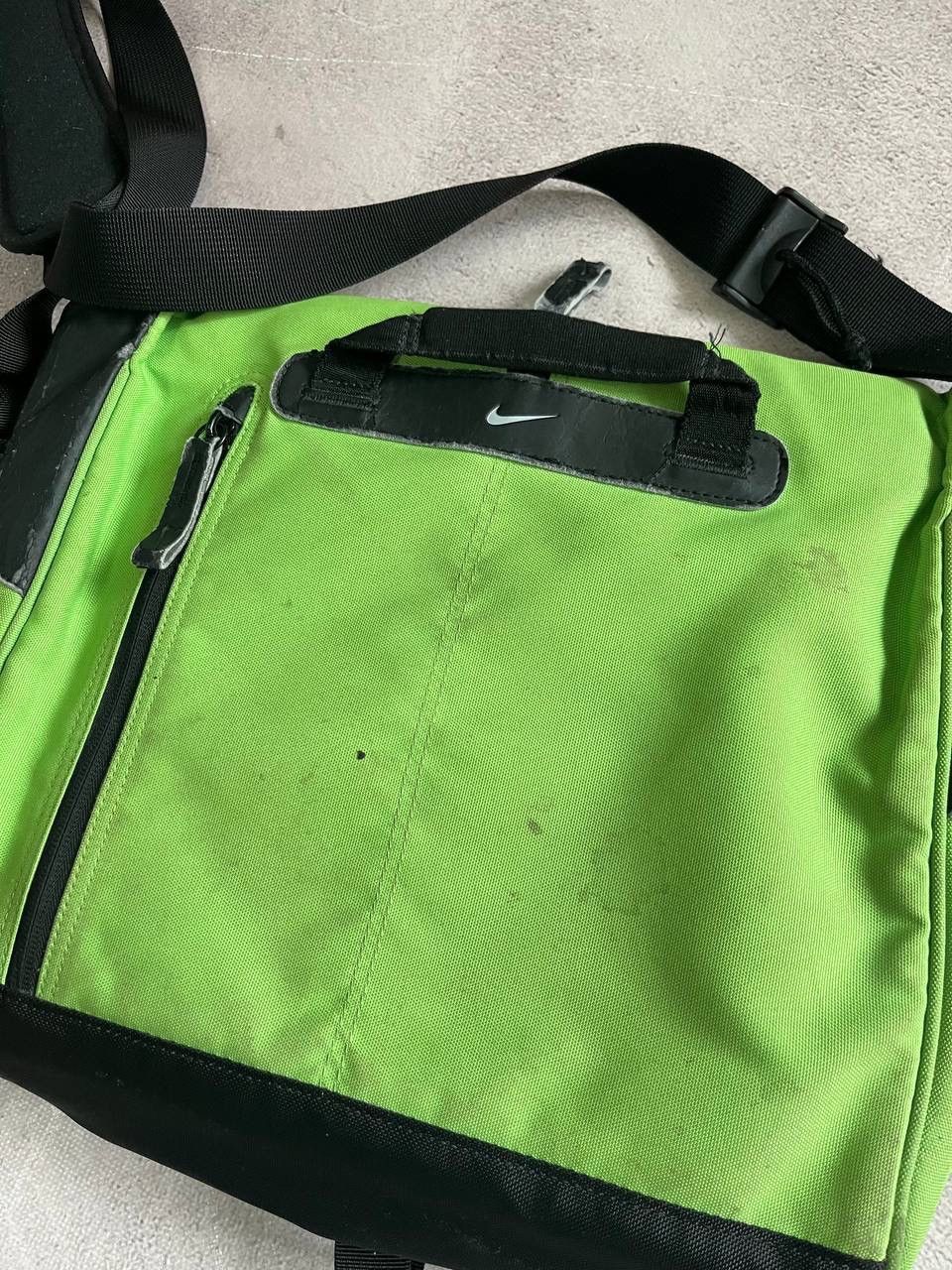 Nike × Vintage Nike y2k drill vintage avant garde distressed sling bag Size ONE SIZE - 6 Thumbnail
