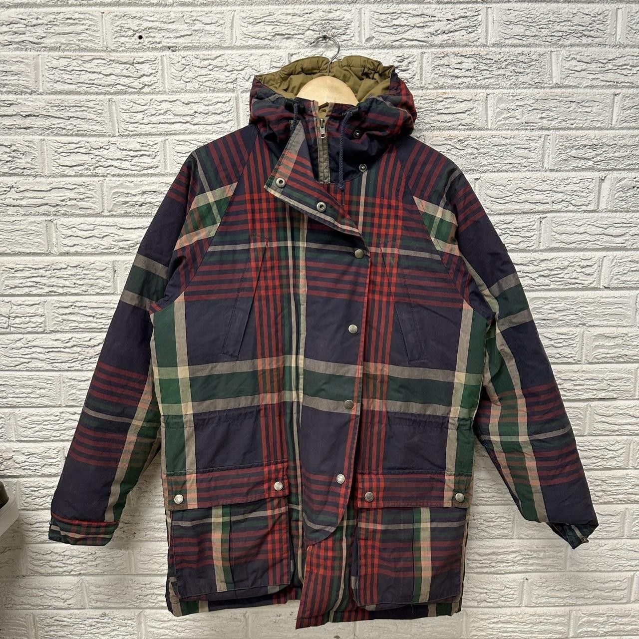 Polo Ralph Lauren × Vintage RARE Polo Ralph Lauren Plaid Goode Down Puffer Jacket Small Size US S / EU 44-46 / 1 - 1 Thumbnail