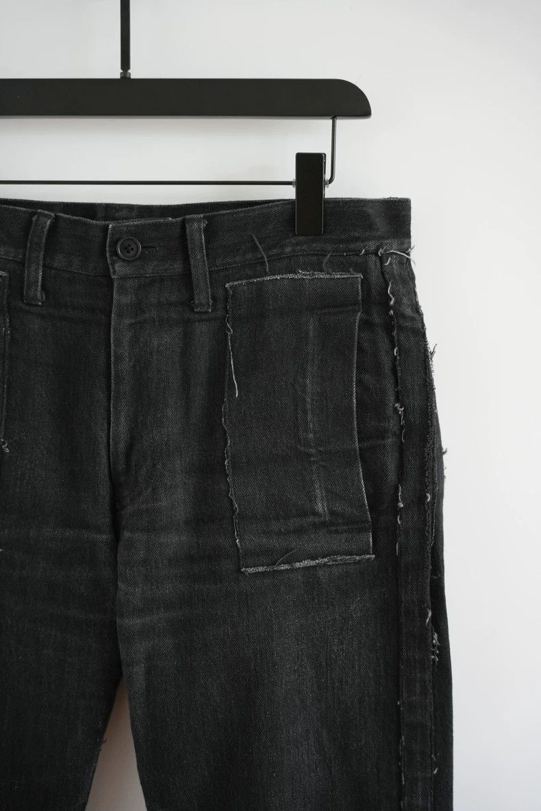 Yohji Yamamoto Yohji Yamamoto Yohji Yamamoto Washed Denim Pants for Men Size US 44 / EU 60 - 3 Thumbnail