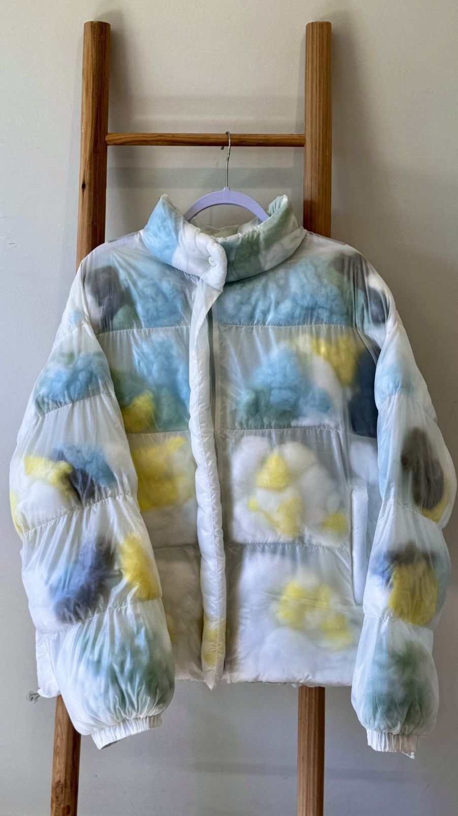 Other Saint Fleur Translucent Watercolor Puffer Jacket Size US M / EU 48-50 / 2 - 3 Thumbnail