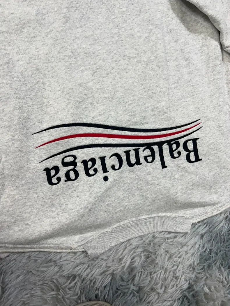 Balenciaga Balenciaga Distressed Sweatshirt, Size 2 Size US M / EU 48-50 / 2 - 6 Thumbnail