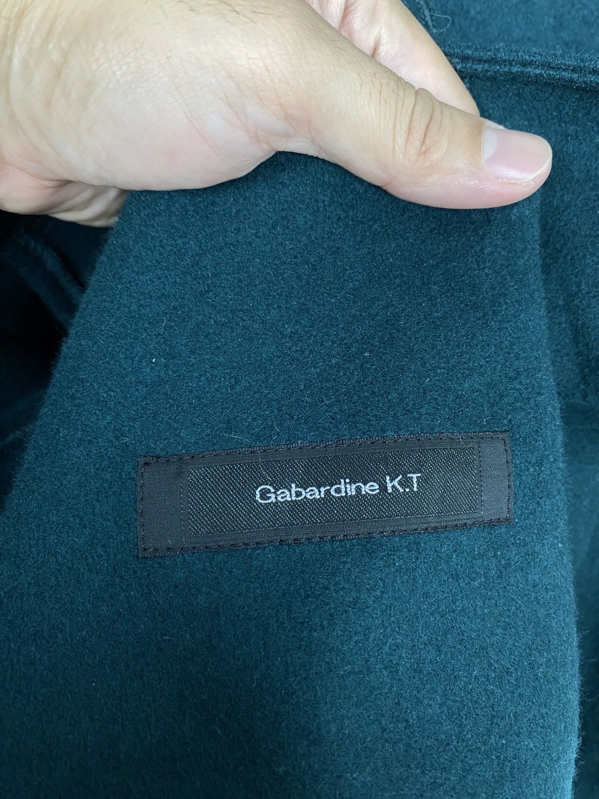 Japanese Brand Rare‼️ Gabardine K.T Button Up Shirt Made in Japan Size US L / EU 52-54 / 3 - 5 Thumbnail