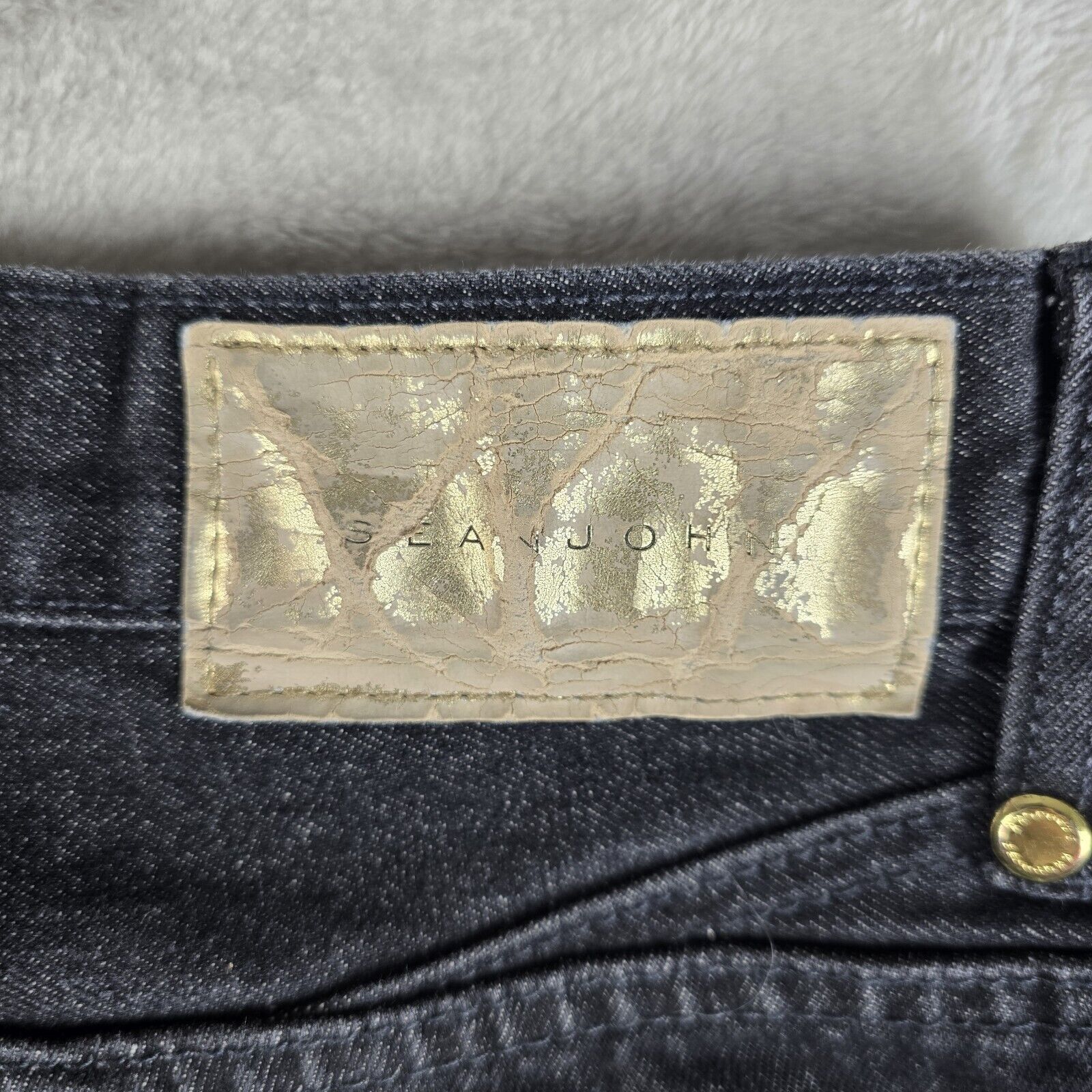 Sean John Vtg Y2K Sean John Jeans Men's 38x31 Black Faded Relaxed Size US 38 / EU 54 - 5 Thumbnail